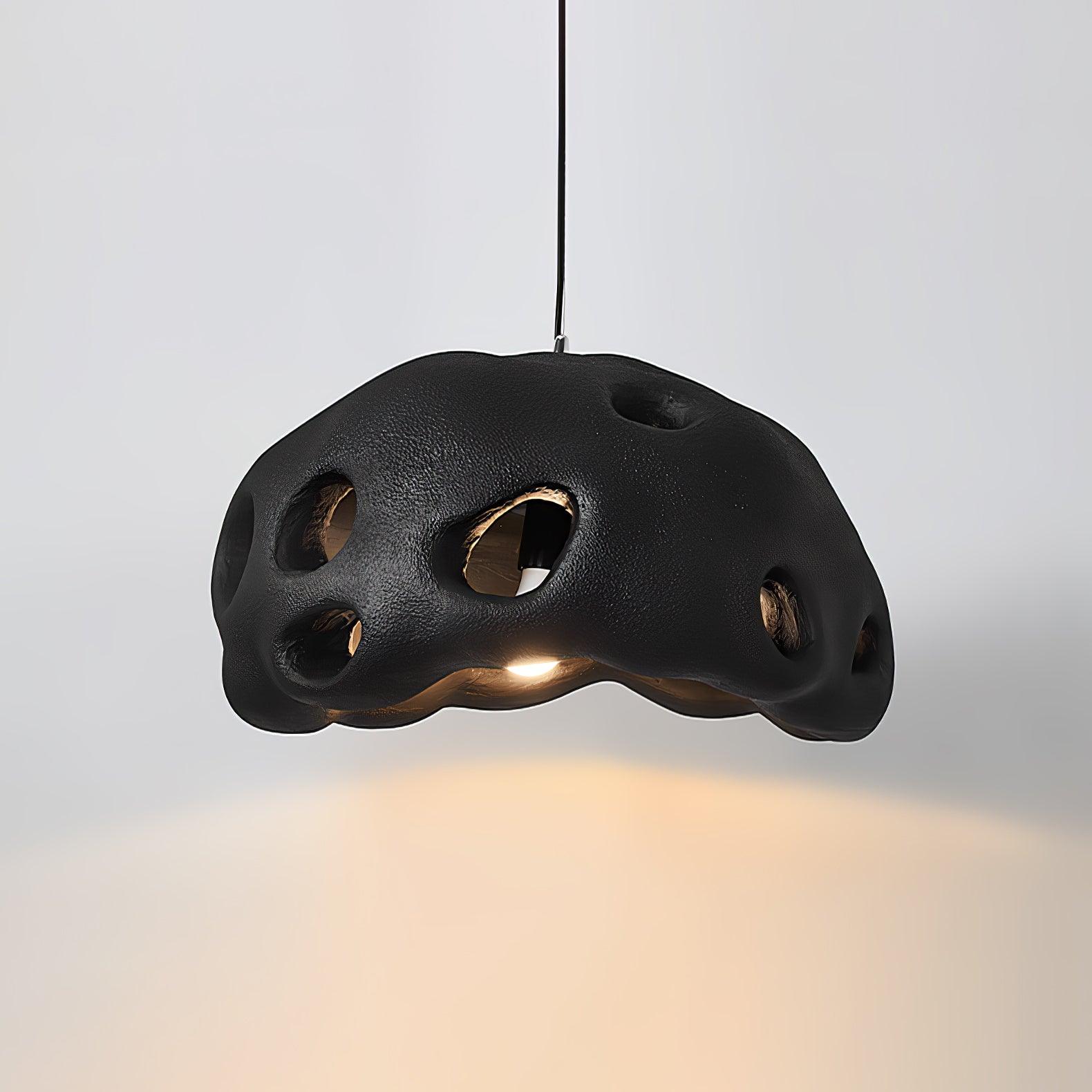 Lustra Pendant Light Resin White for Living Room - Letslighting