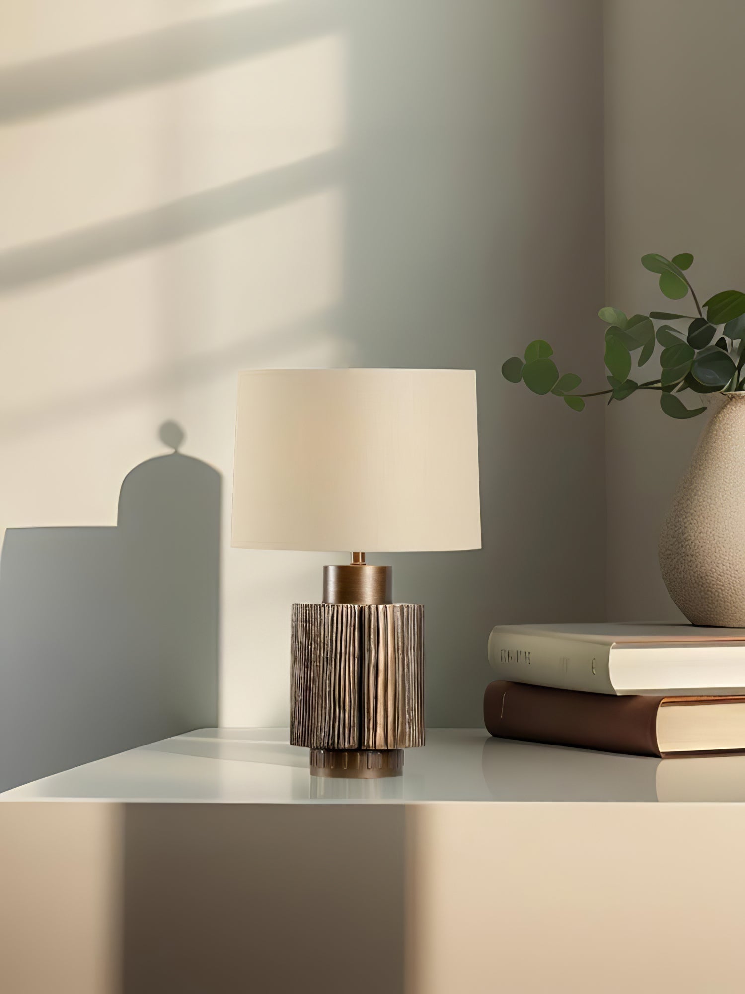 Lumeo Fabric Luxury Table Lamp - Letslighting