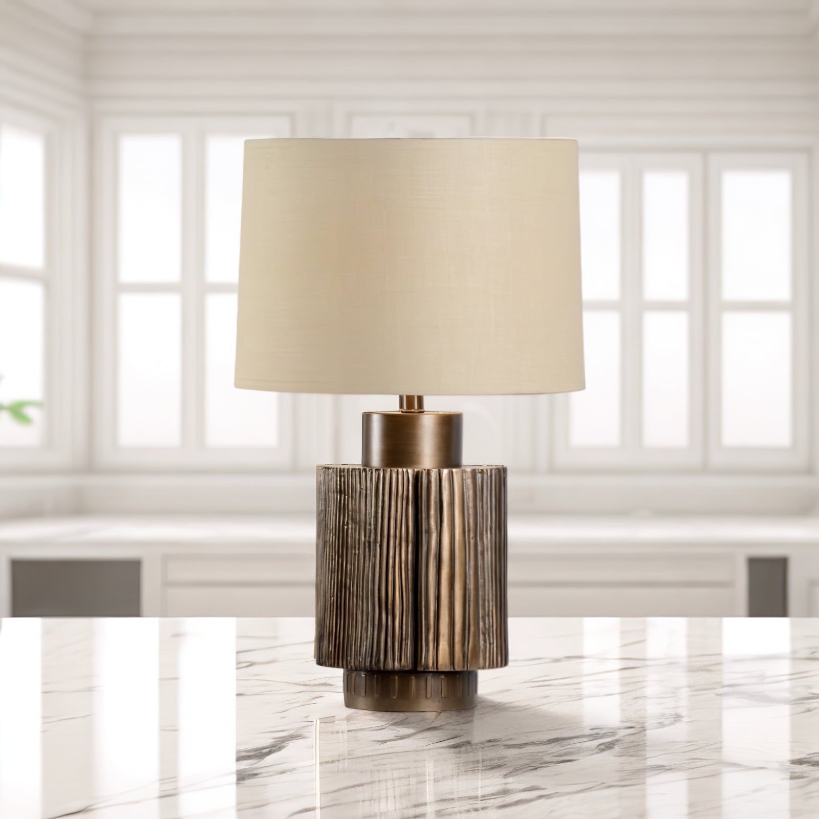 Lumeo Fabric Luxury Table Lamp - Letslighting
