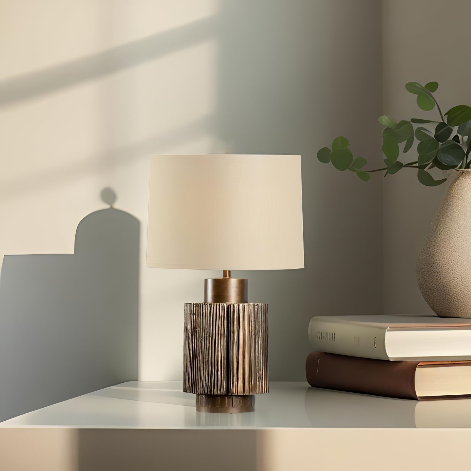 Lumeo Fabric Luxury Table Lamp - Letslighting