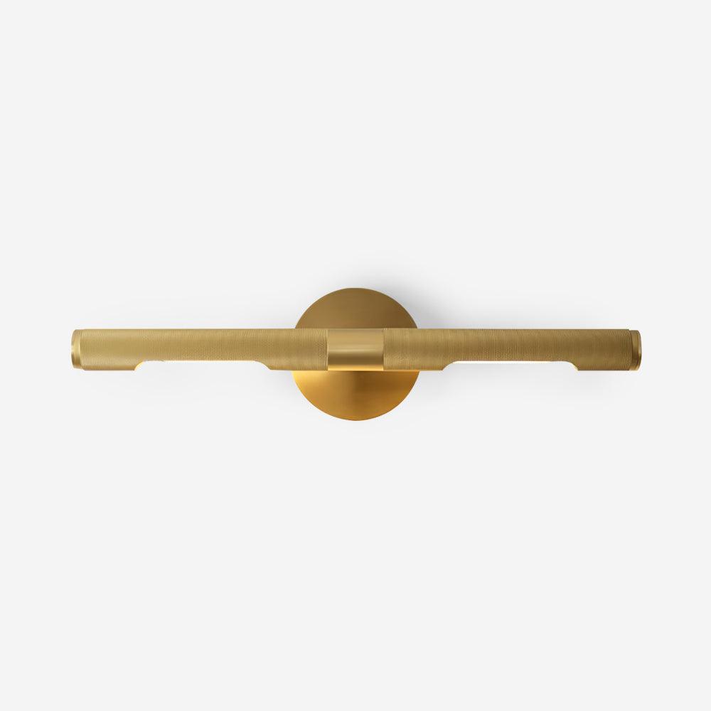 Solvain Modern Brass LED Wall Light - Letslighting