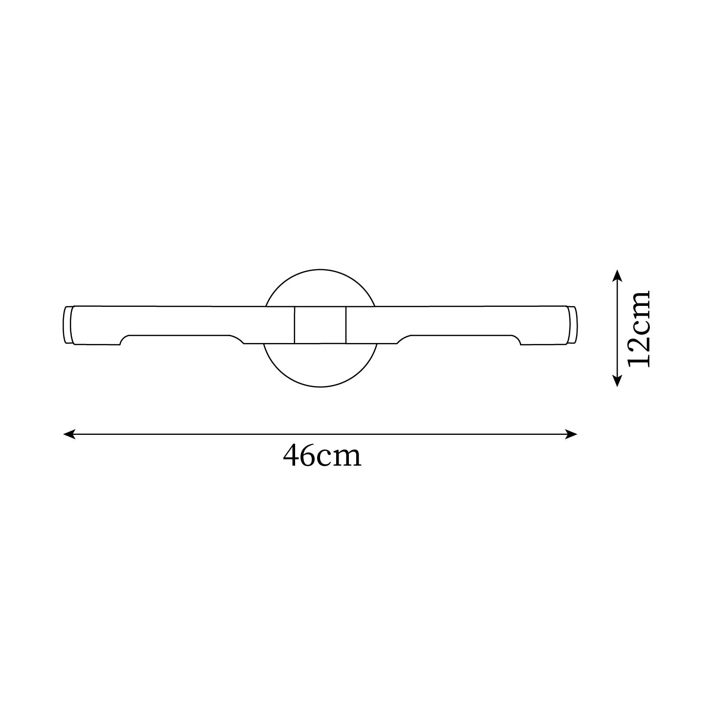 Solvain Modern Brass LED Wall Light - Letslighting