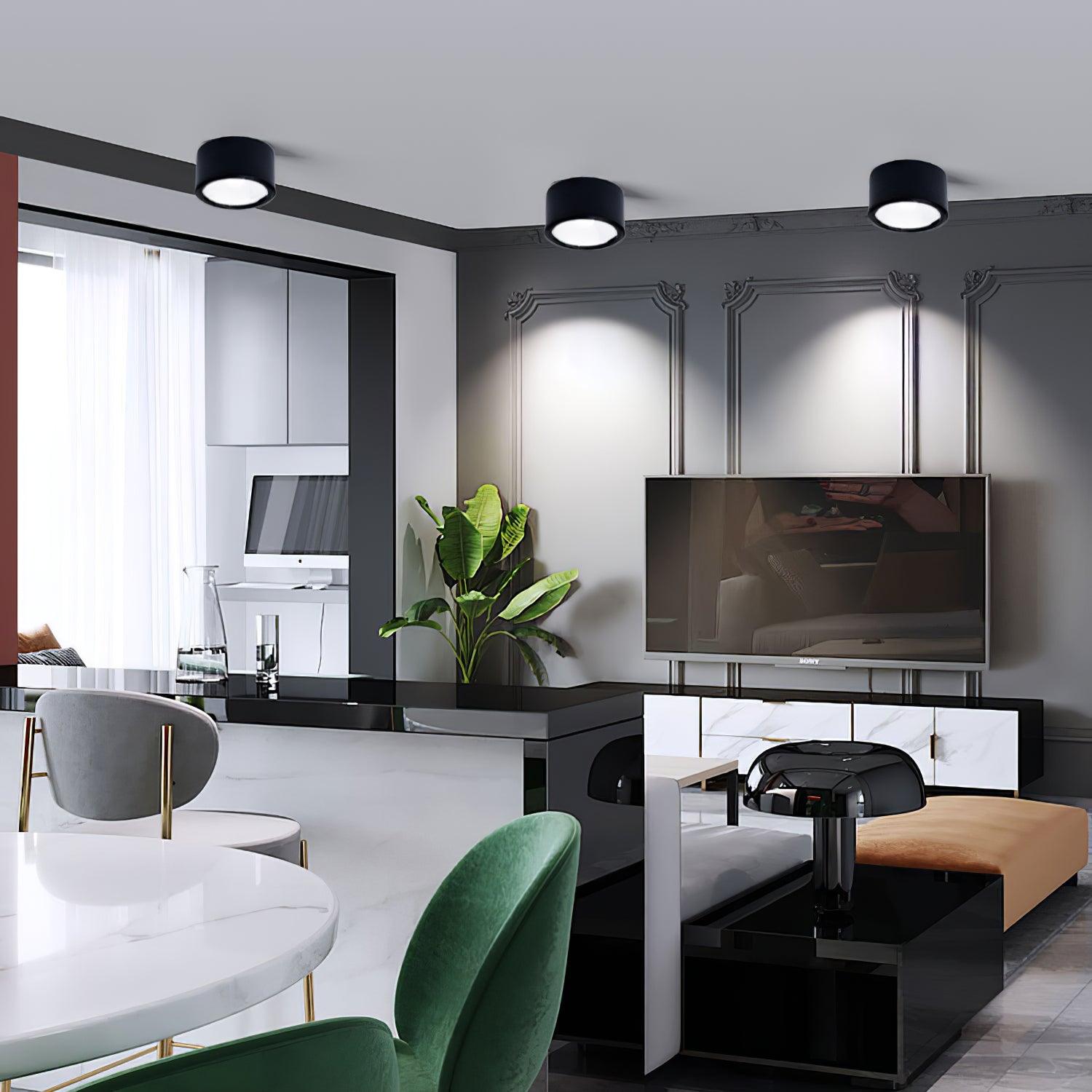 Nero Classic Steel Ceiling lamp - Letslighting