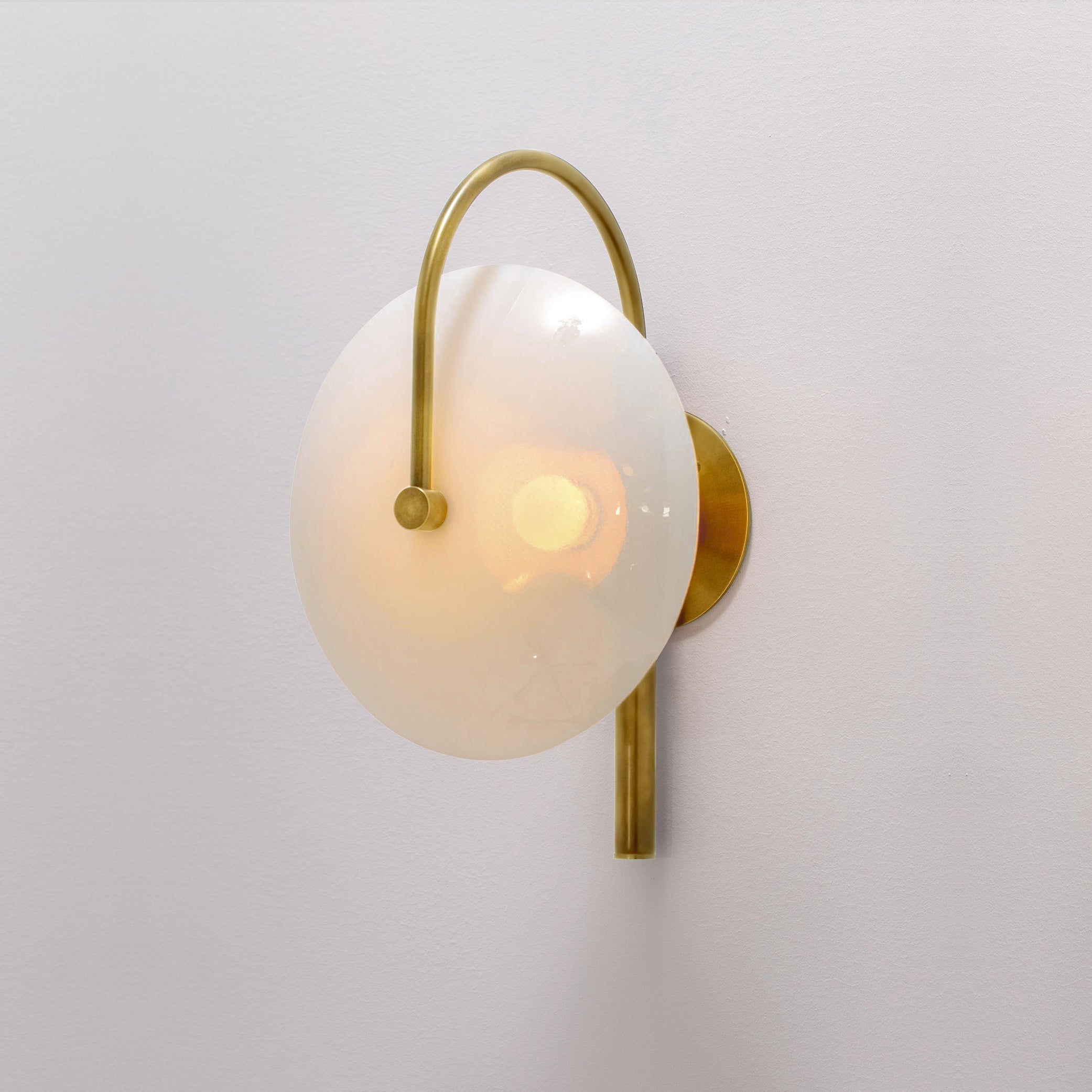 Antonia Modern Minimalist Art Glass Wall Lamp - Letslighting