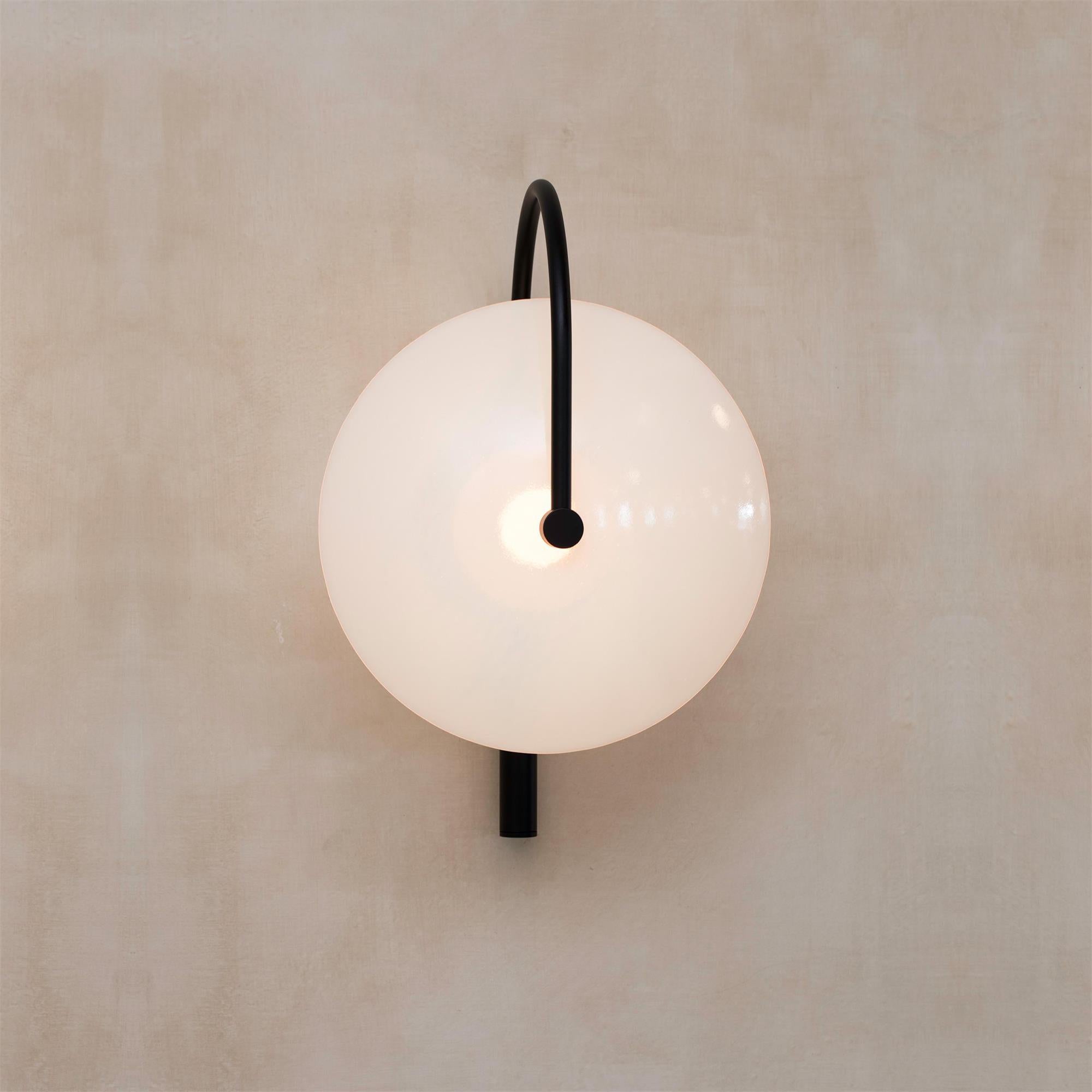 Antonia Modern Minimalist Art Glass Wall Lamp - Letslighting