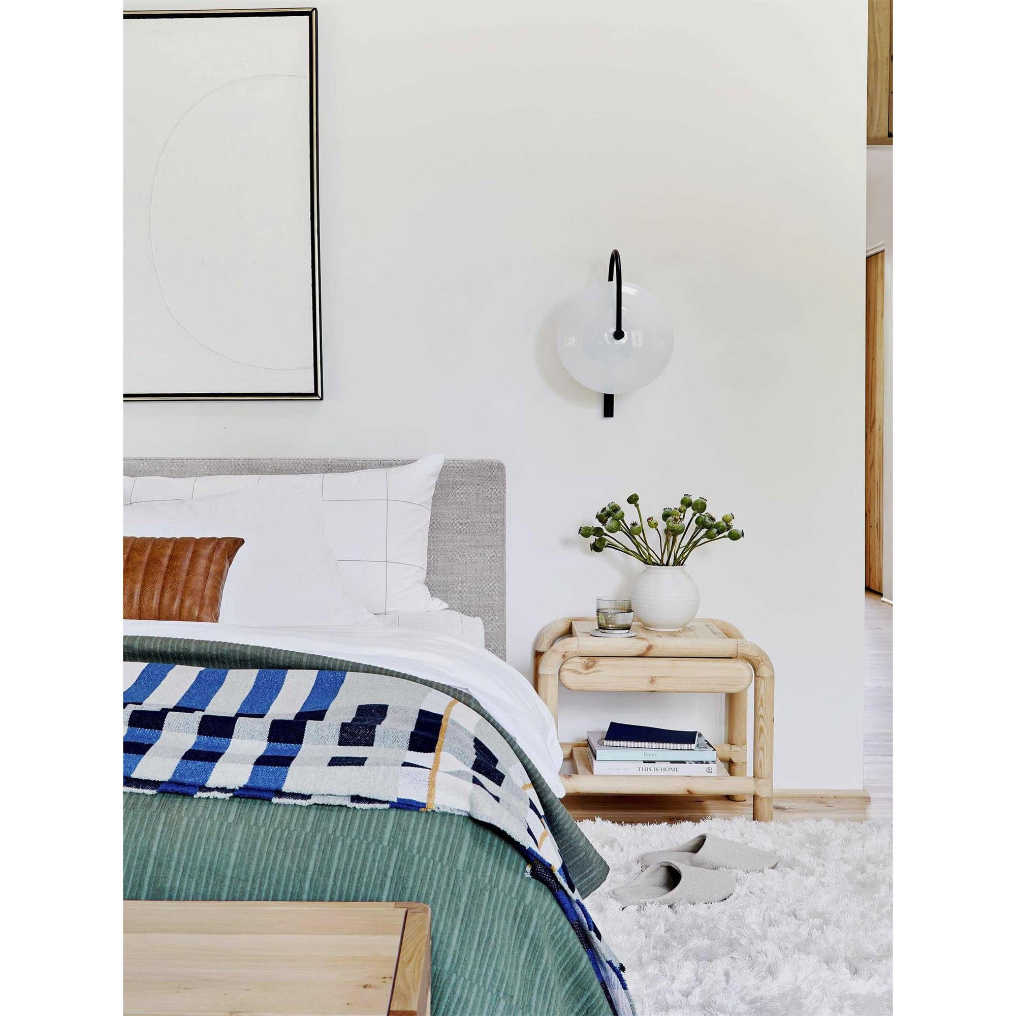 Antonia Modern Minimalist Art Glass Wall Lamp - Letslighting