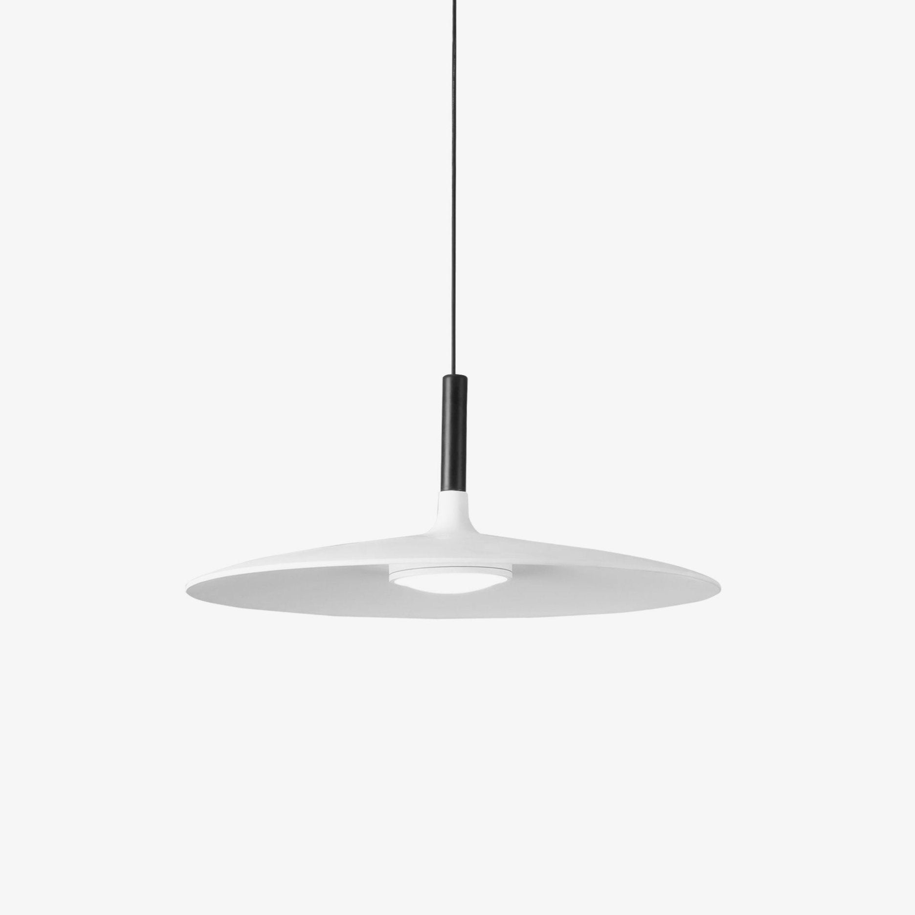 Lustra Pendant Lamp Aluminum Flat Disc - Letslighting