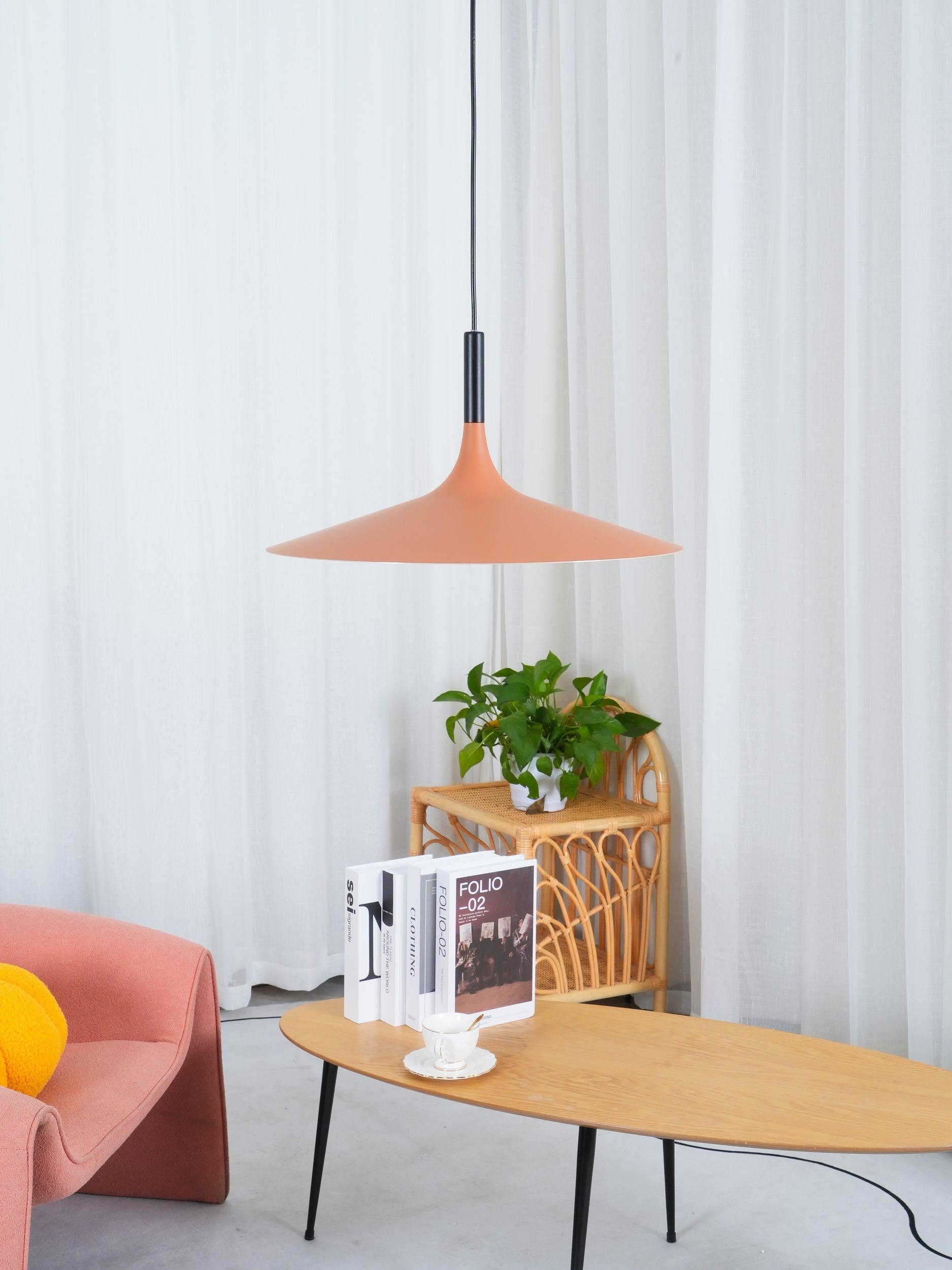 Lustra Pendant Lamp Aluminum Flat Disc - Letslighting