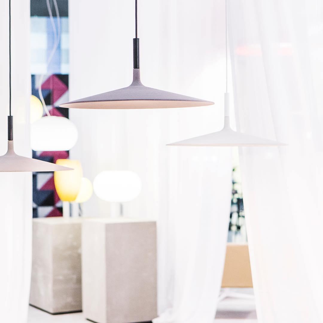 Lustra Pendant Lamp Aluminum Flat Disc - Letslighting