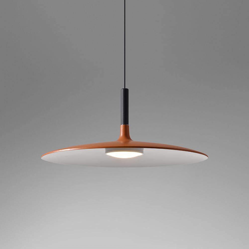 Lustra Pendant Lamp Aluminum Flat Disc - Letslighting