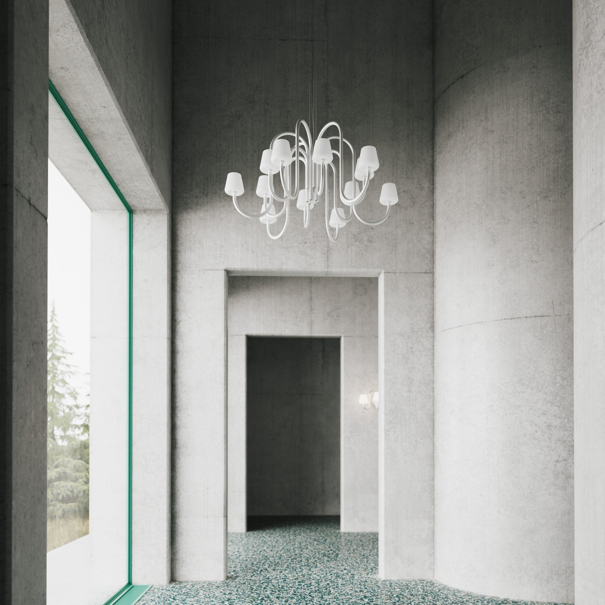 Ostruvyn Modern Premium Glass Chandelier - Letslighting