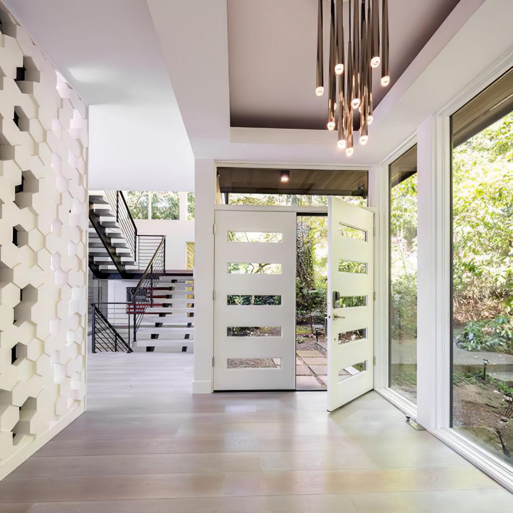 Chandelier Crystal Shade Brass Blackened Silver Luxe Minimalistic - Letslighting