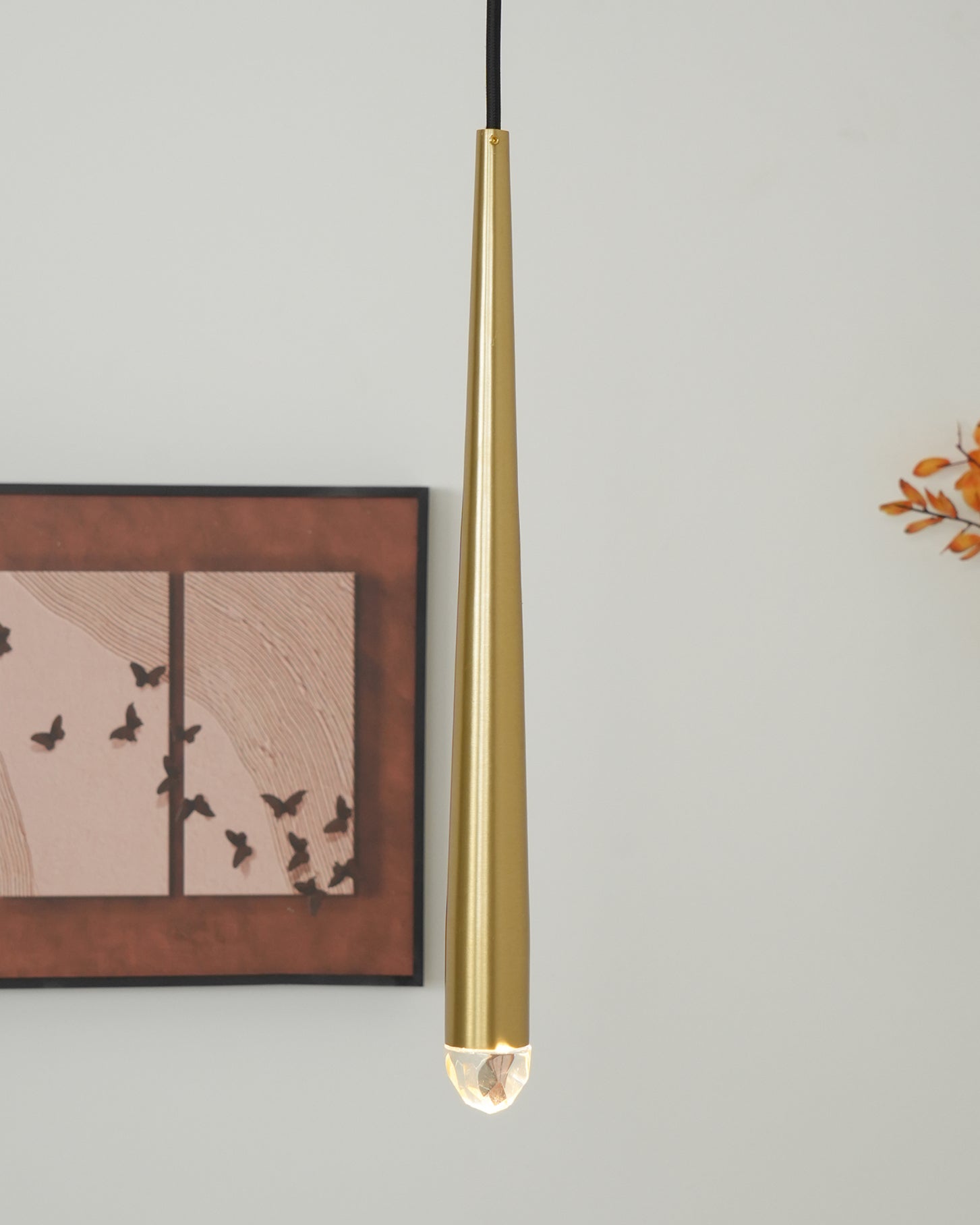 Chandelier Crystal Shade Brass Blackened Silver Luxe Minimalistic - Letslighting