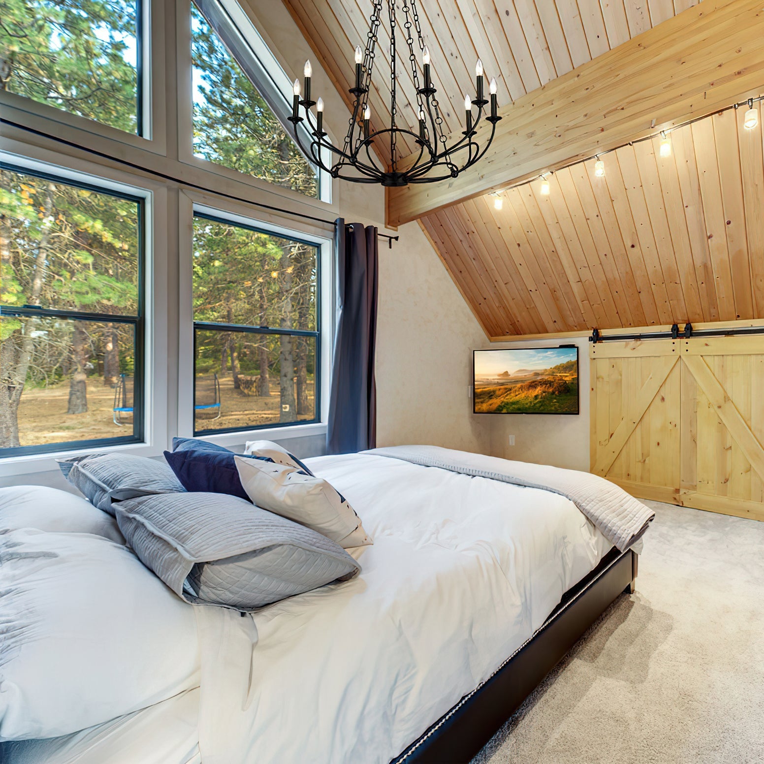 Arabella Candle-style Circular Design Chandelier - Letslighting