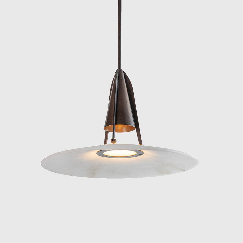 Aragon Pendant Light Alabaster & Fusion - Letslighting