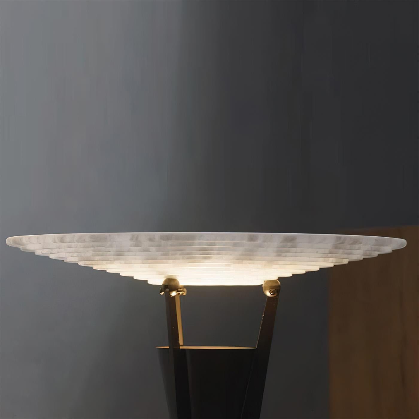 Eurtalus Alabaster Top Table Lamp - Letslighting