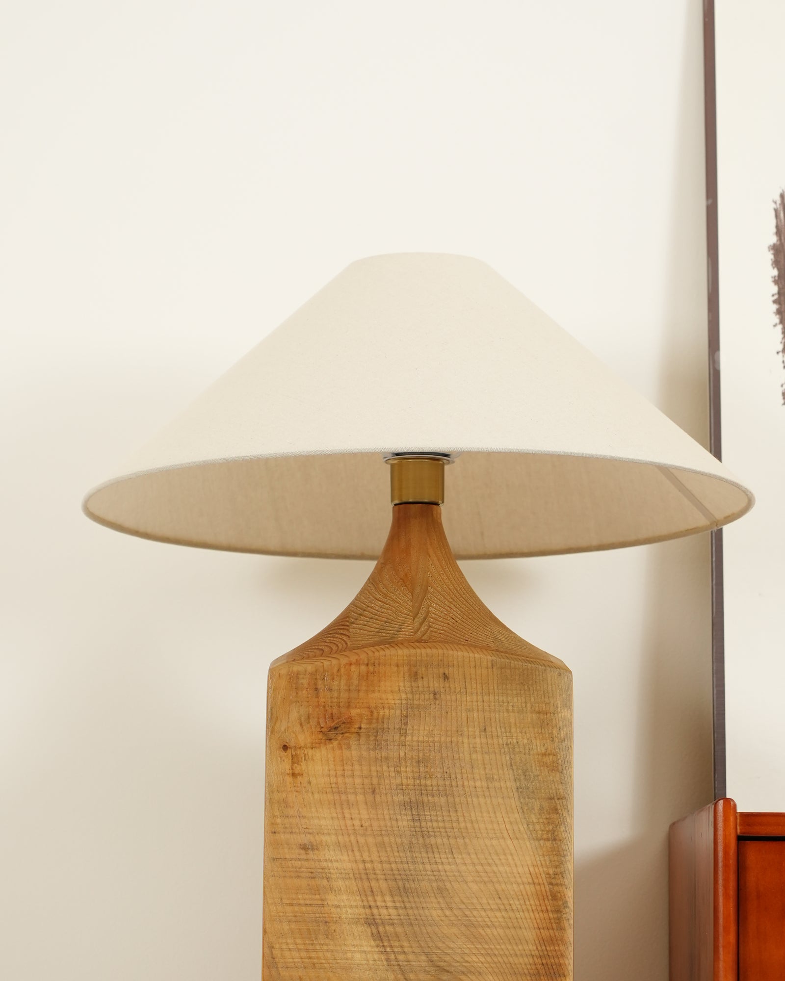 Rustica Timber Column Floor Lamp - Letslighting