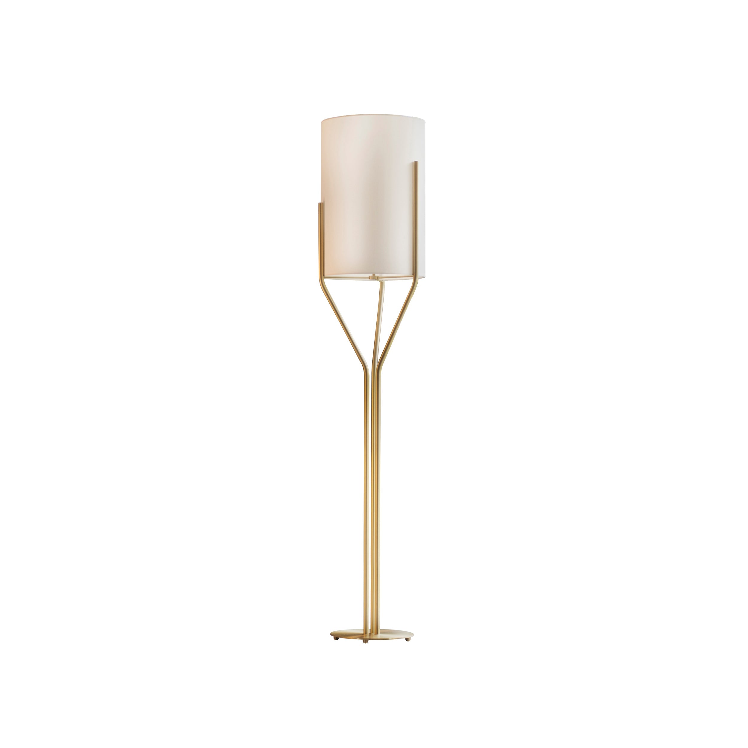 Evvynor Glam Brass Floor Lamp - Letslighting