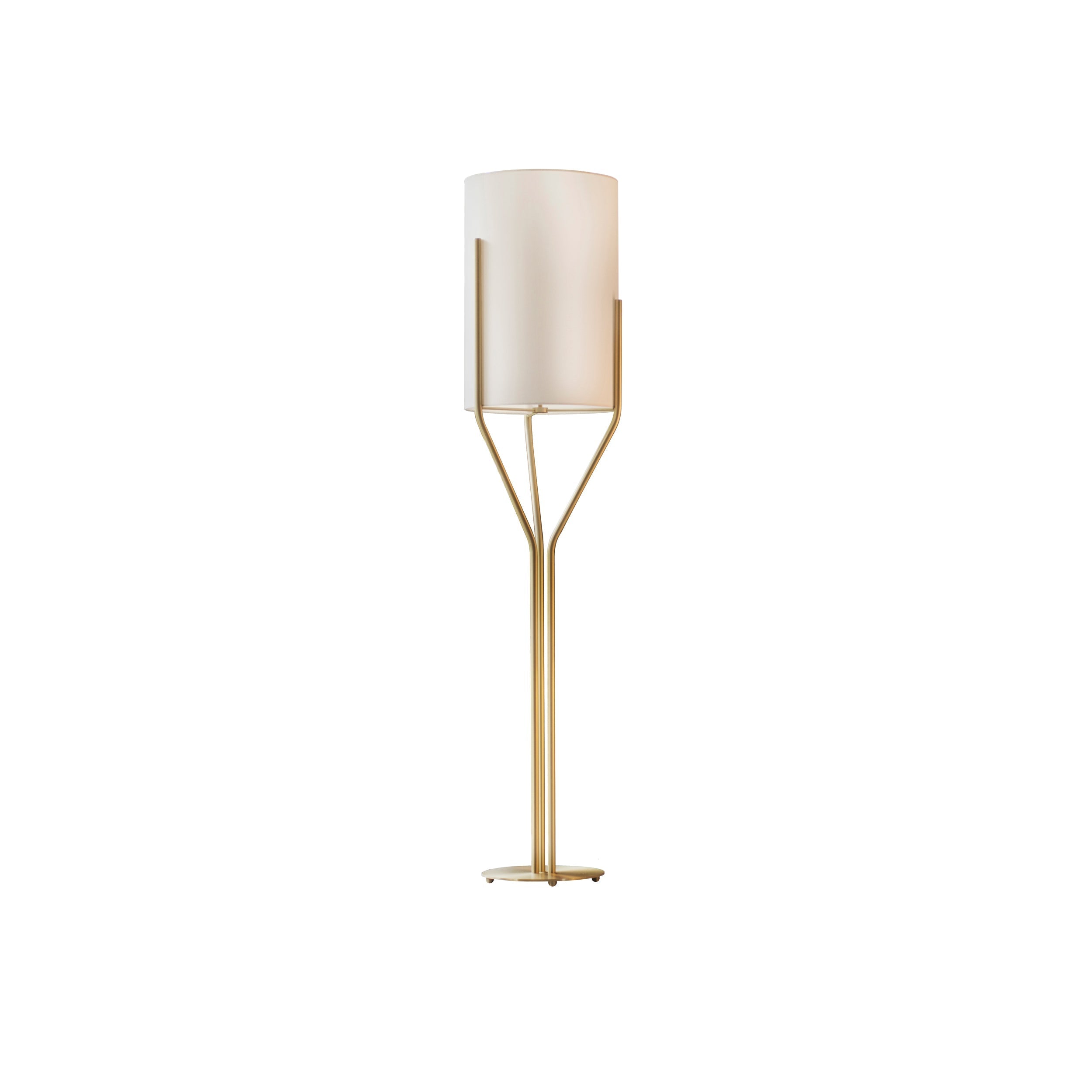Evvynor Glam Brass Floor Lamp - Letslighting