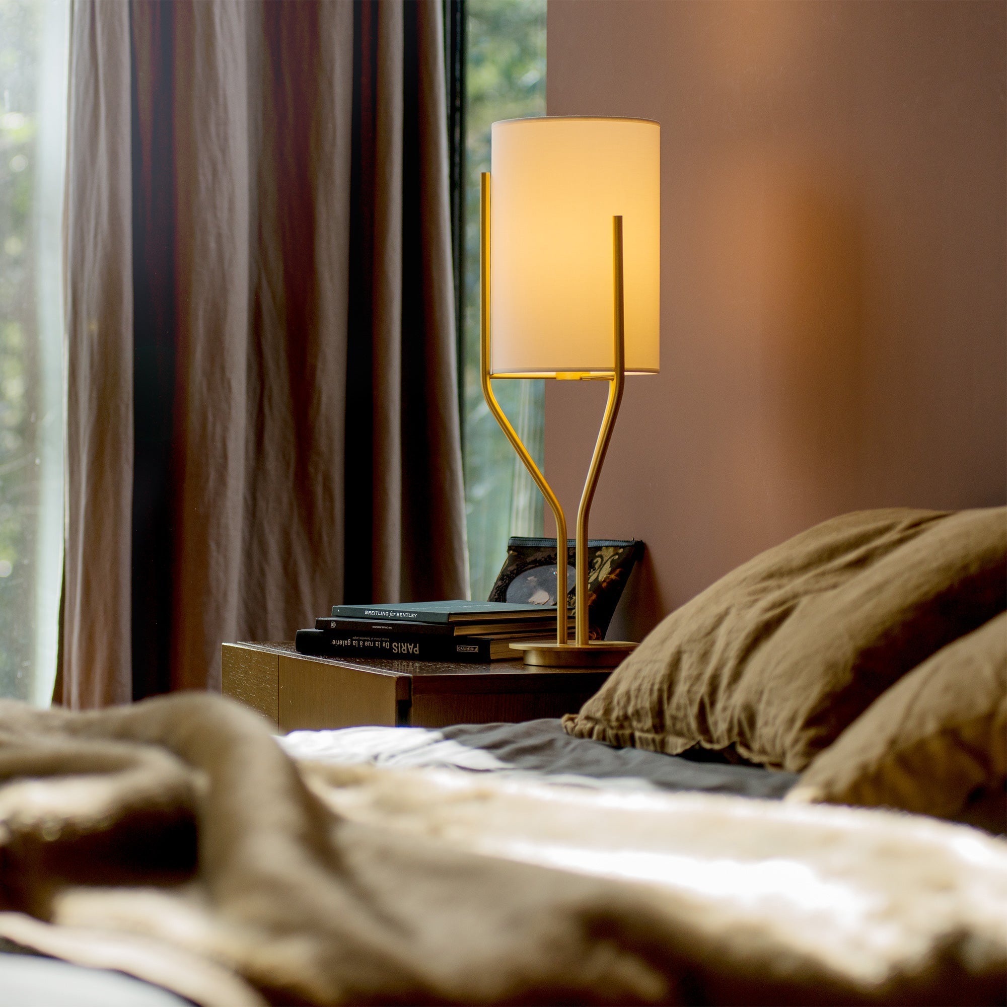 Evvynor Glam Brass Floor Lamp - Letslighting