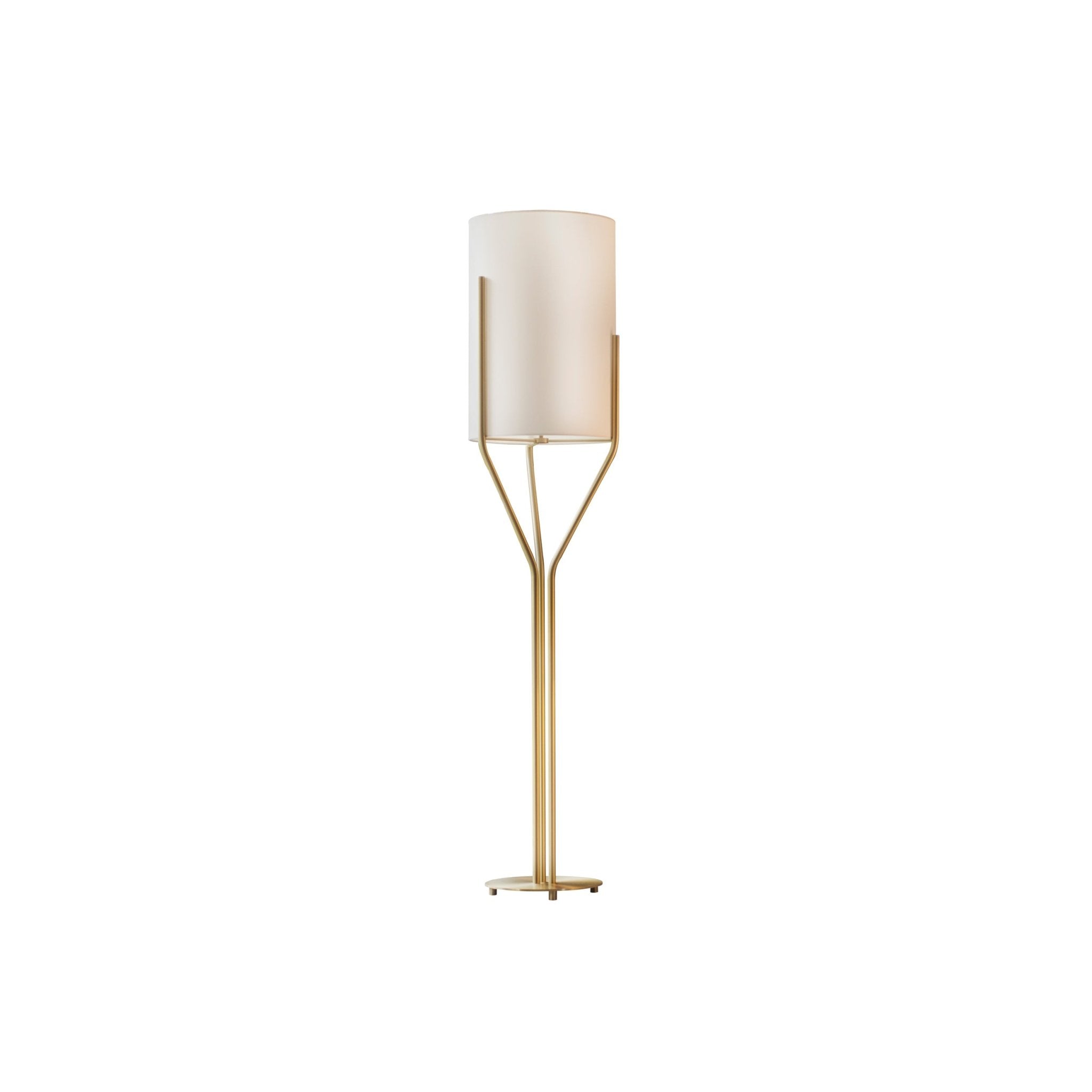 Evvynor Glam Brass Floor Lamp - Letslighting