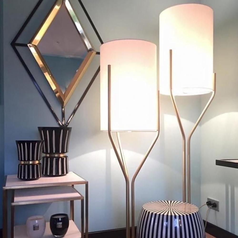 Evvynor Glam Brass Floor Lamp - Letslighting