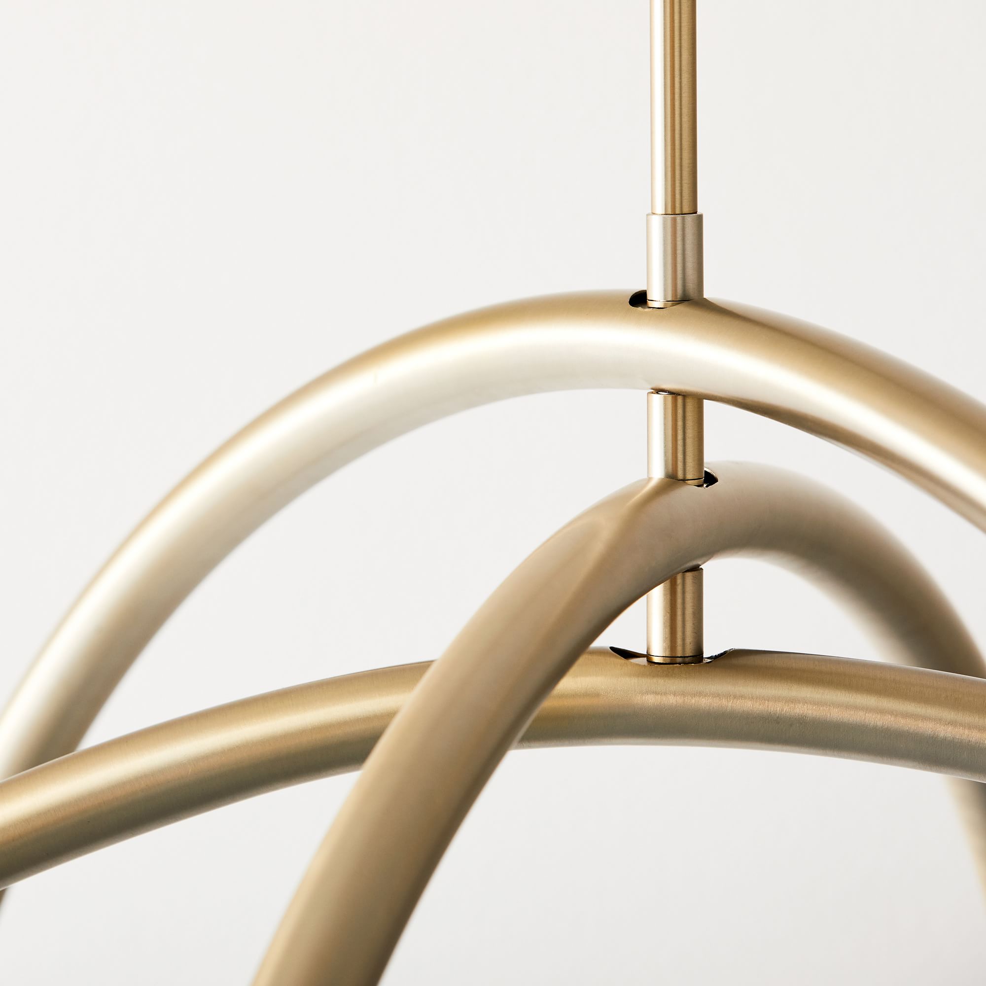 Hadden Modern Minimalist Brass Chandelier - Letslighting
