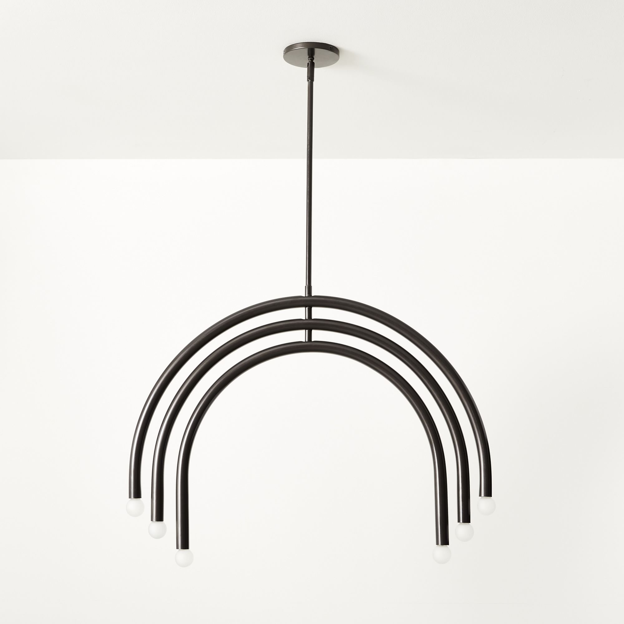 Hadden Modern Minimalist Brass Chandelier - Letslighting