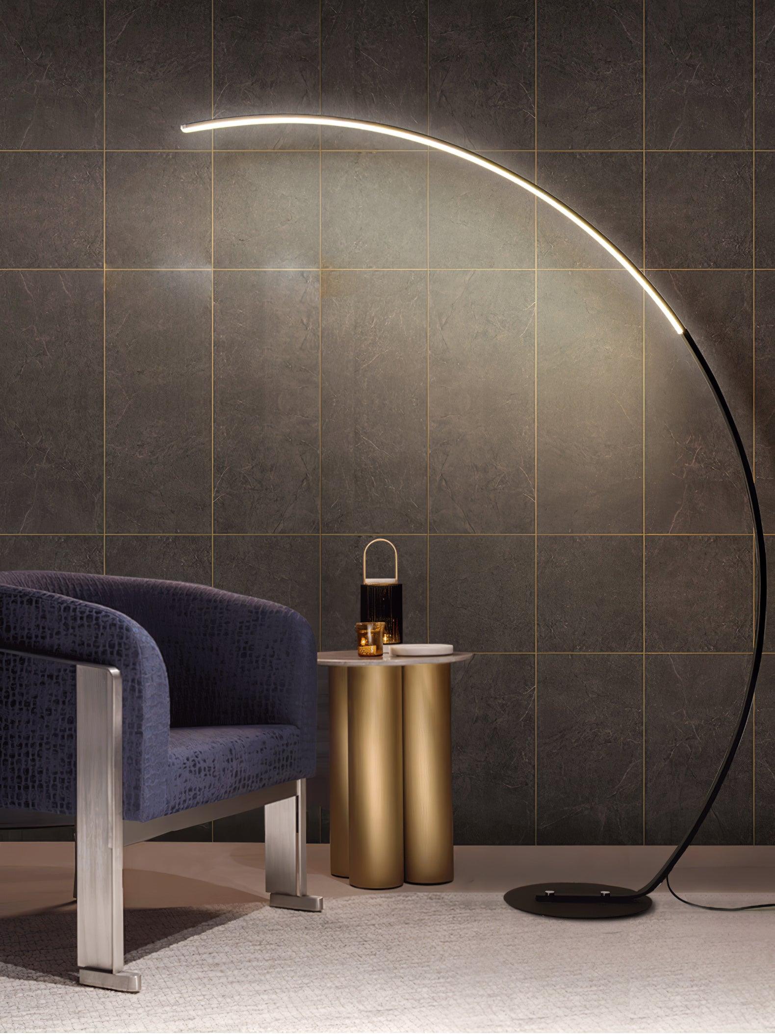 Zophaor Mid-Century Glass & Brass Wall Light - Letslighting