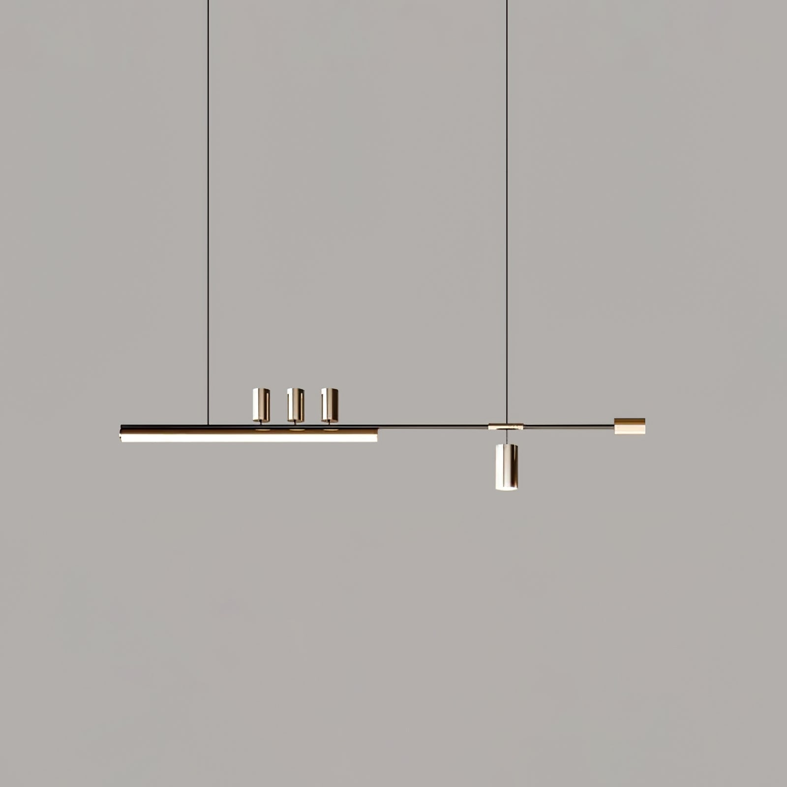 Della Linear Modern Pendant Light - Letslighting