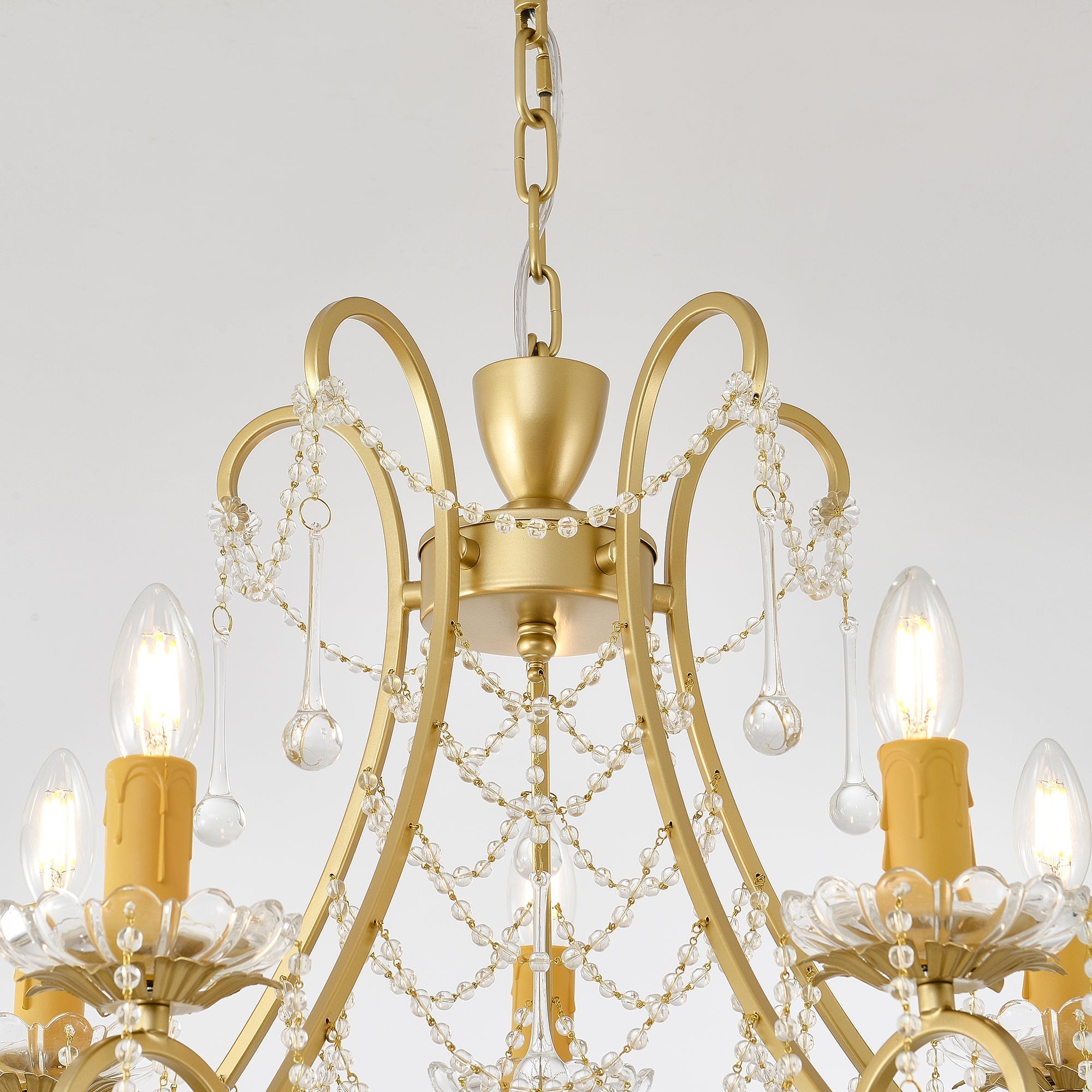 Qvistuvyo Individual Creativity Glass Chandelier - Letslighting