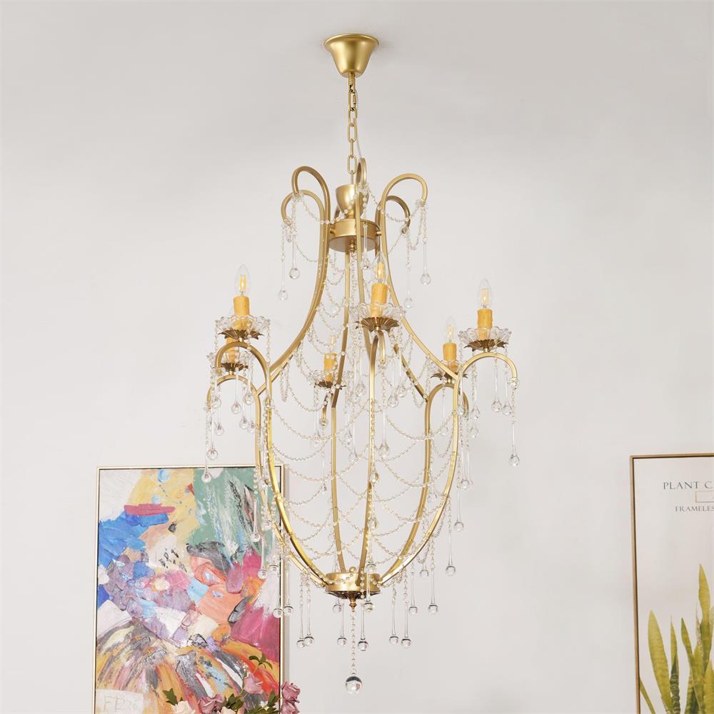 Qvistuvyo Individual Creativity Glass Chandelier - Letslighting