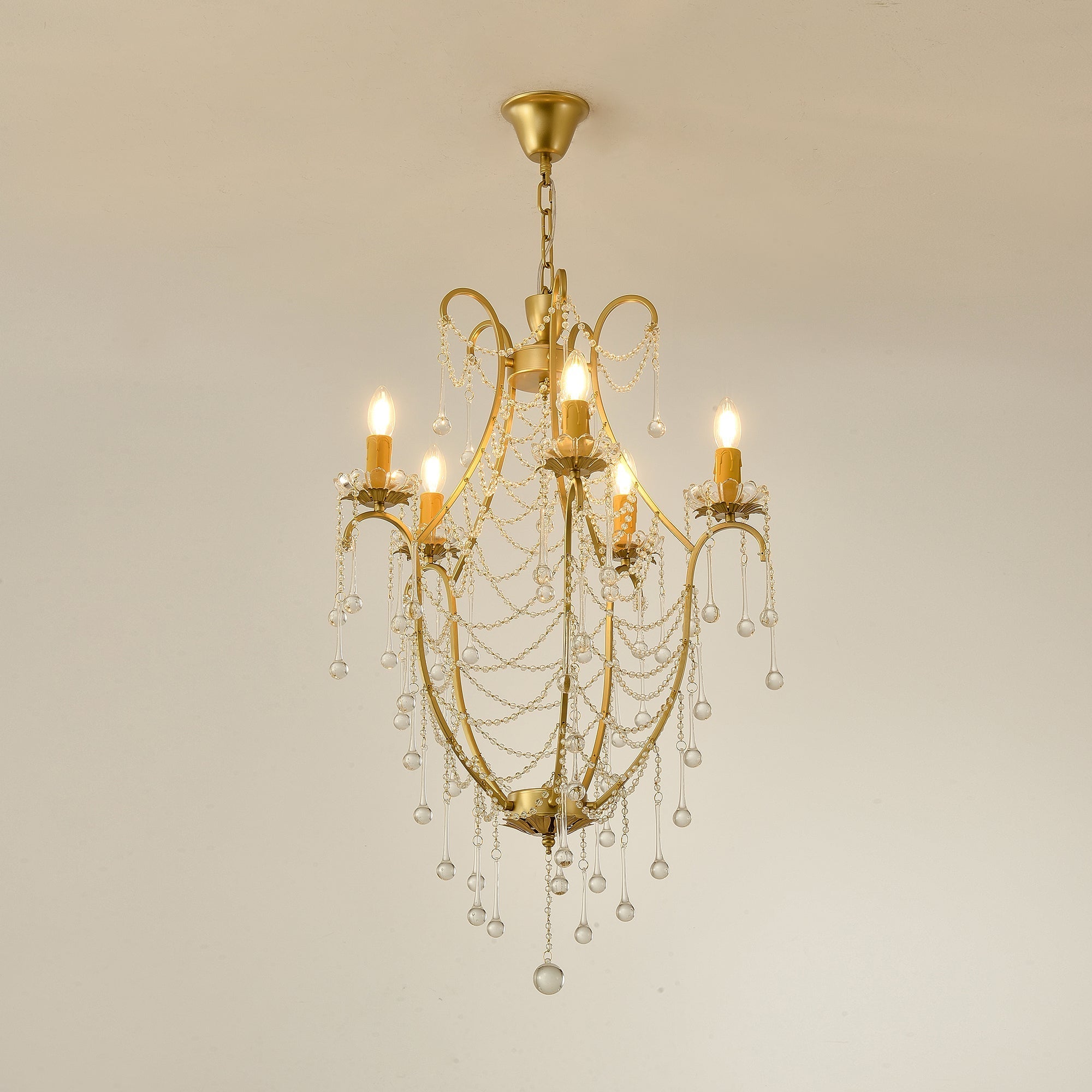 Qvistuvyo Individual Creativity Glass Chandelier - Letslighting