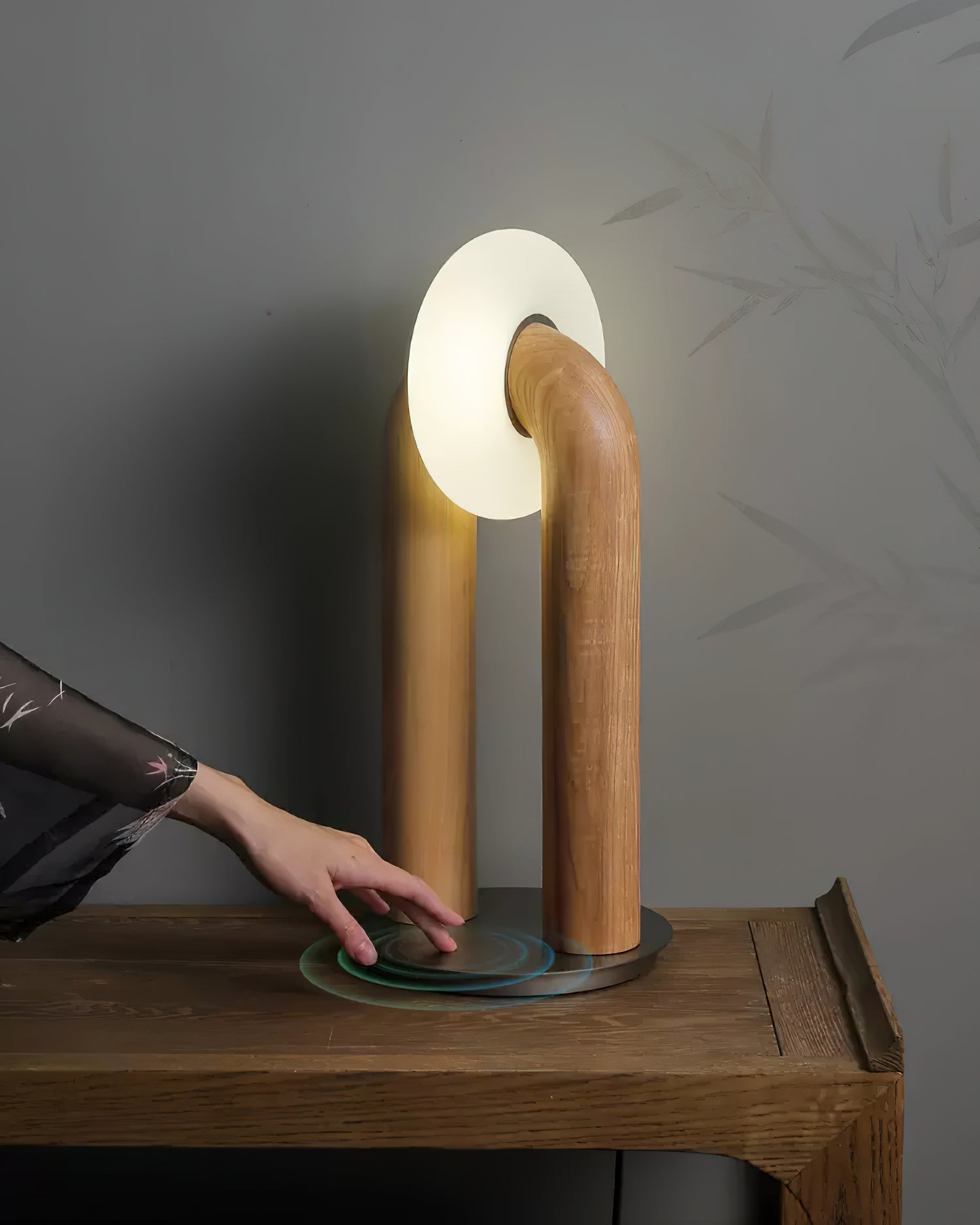 Roxen Wood Vintage Table Lamp - Letslighting