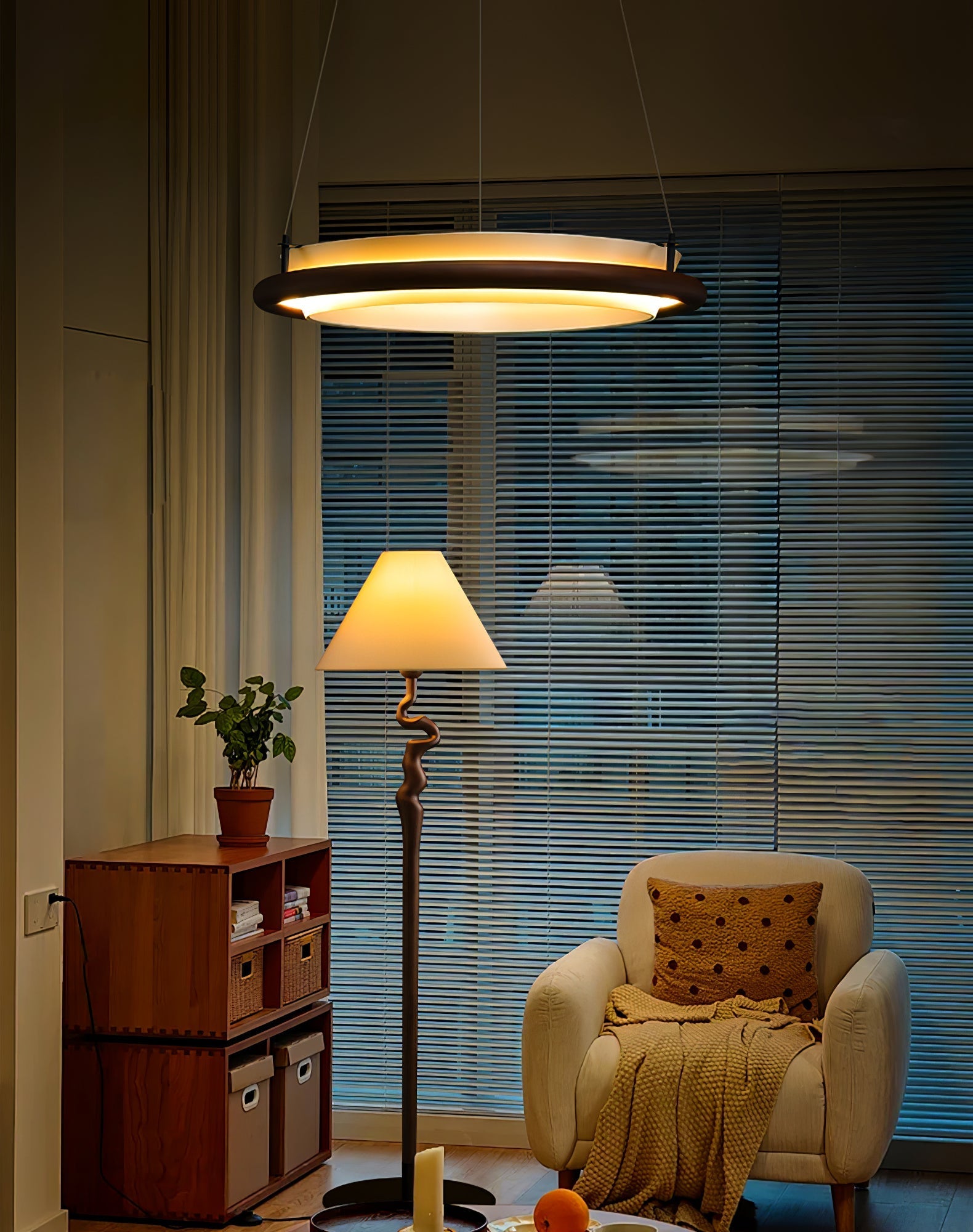 Olvelila Circular Pendant Light - Letslighting