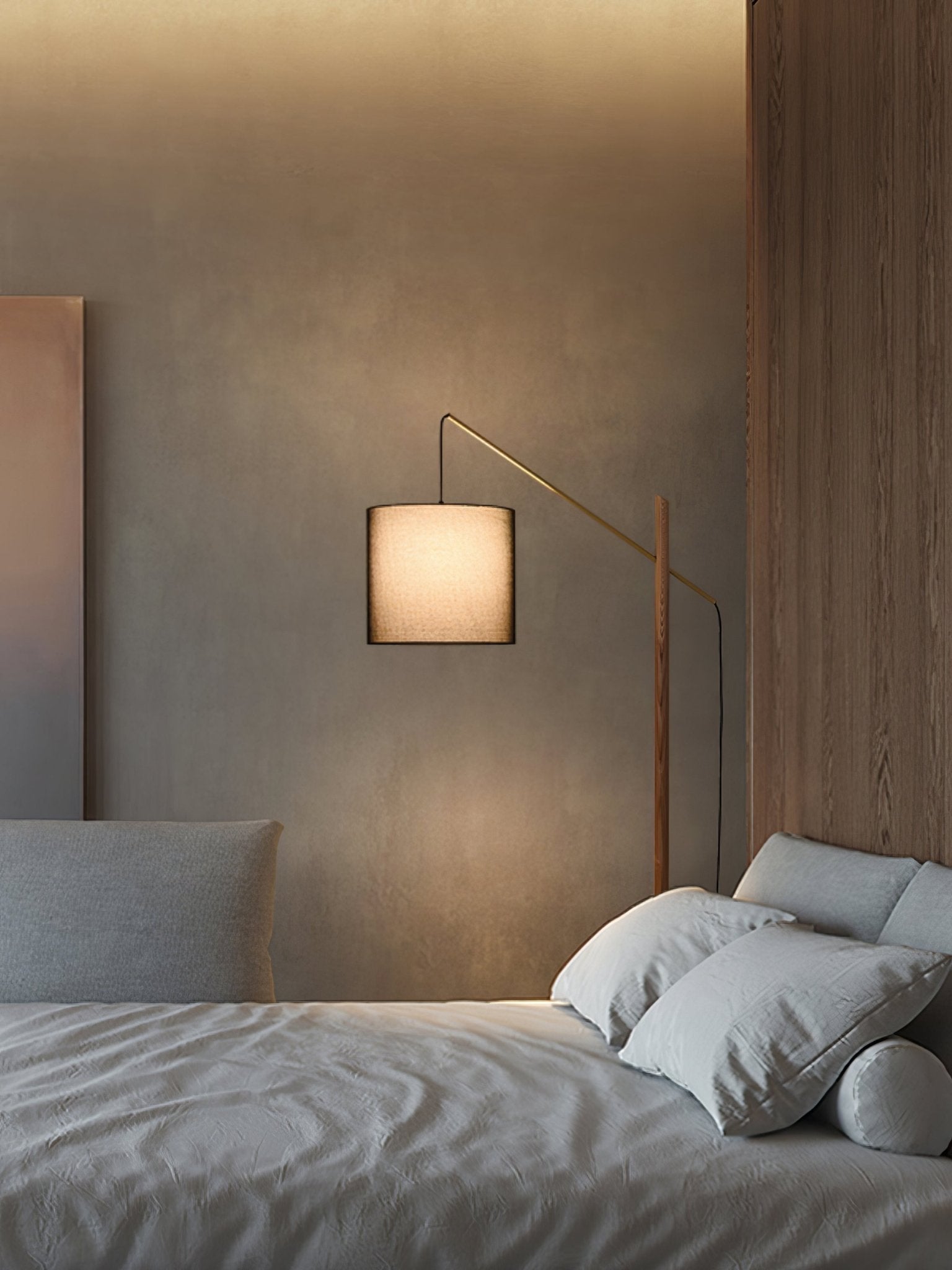 Nyvariol Minimalist Wood Floor Lamp - Letslighting
