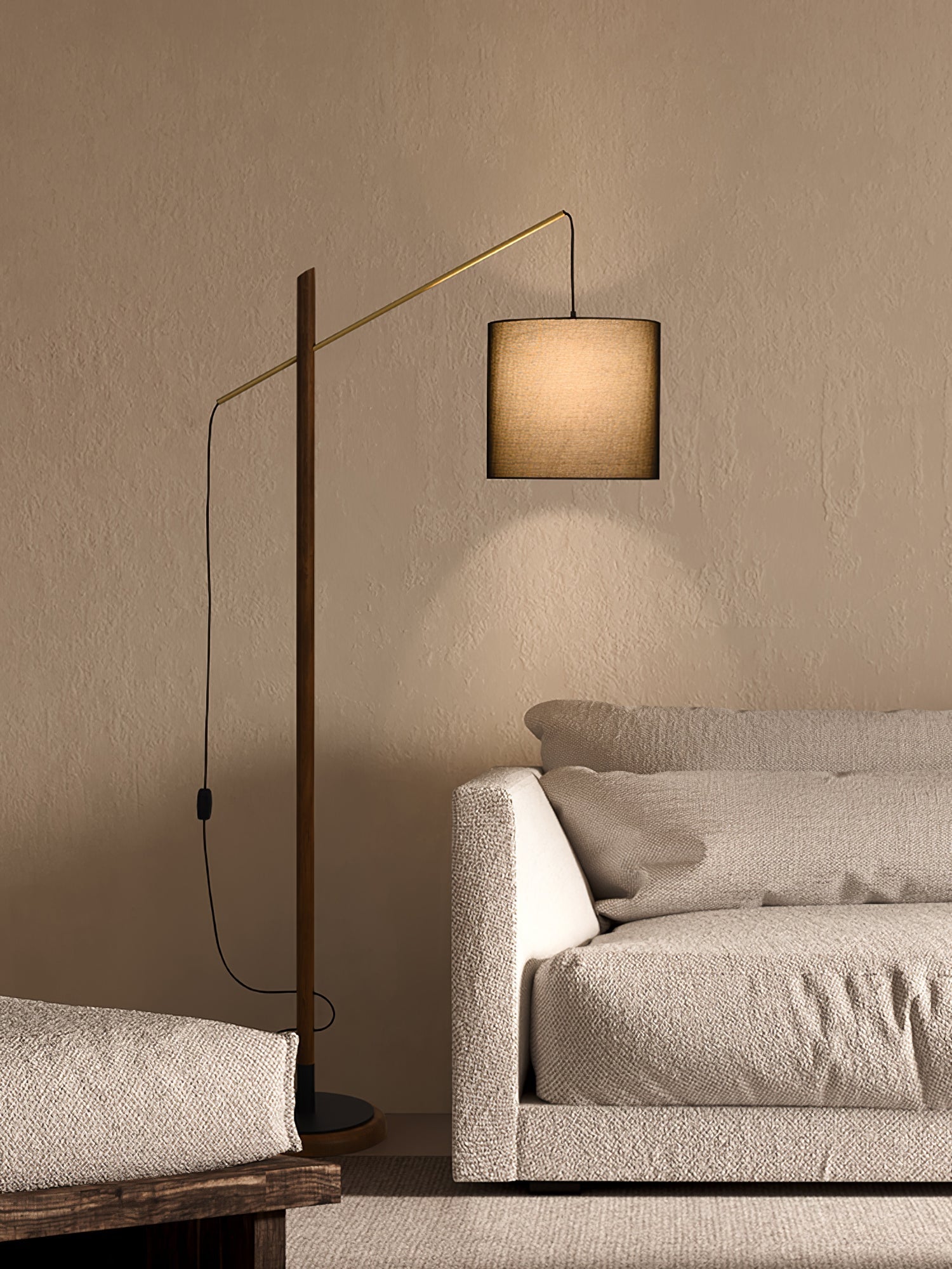 Nyvariol Minimalist Wood Floor Lamp - Letslighting