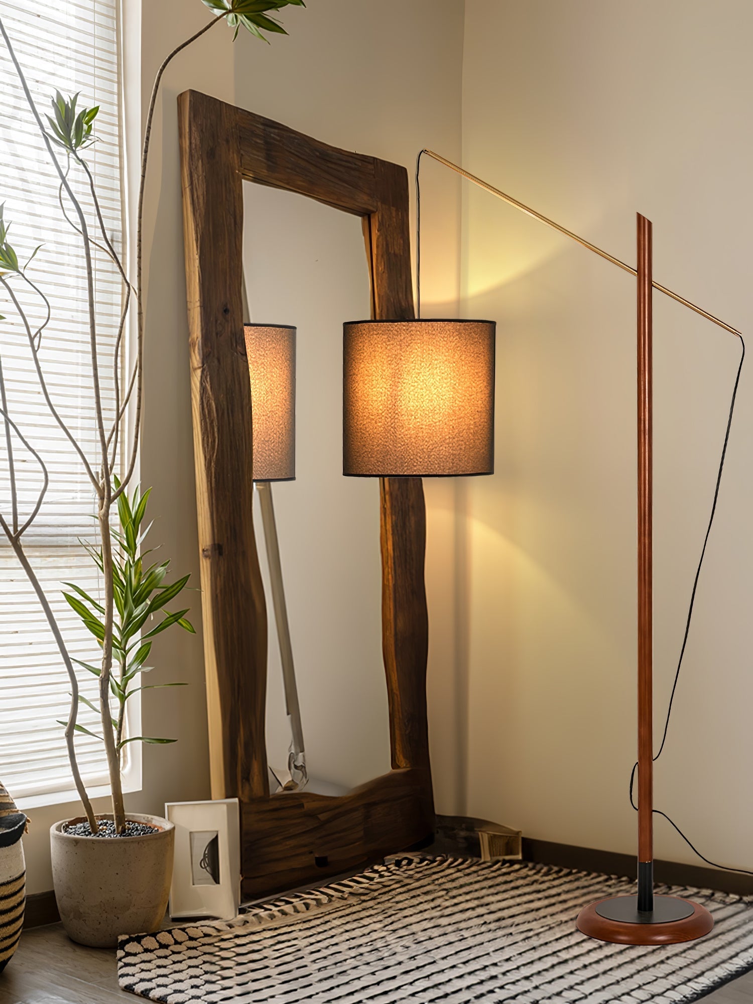 Nyvariol Minimalist Wood Floor Lamp - Letslighting