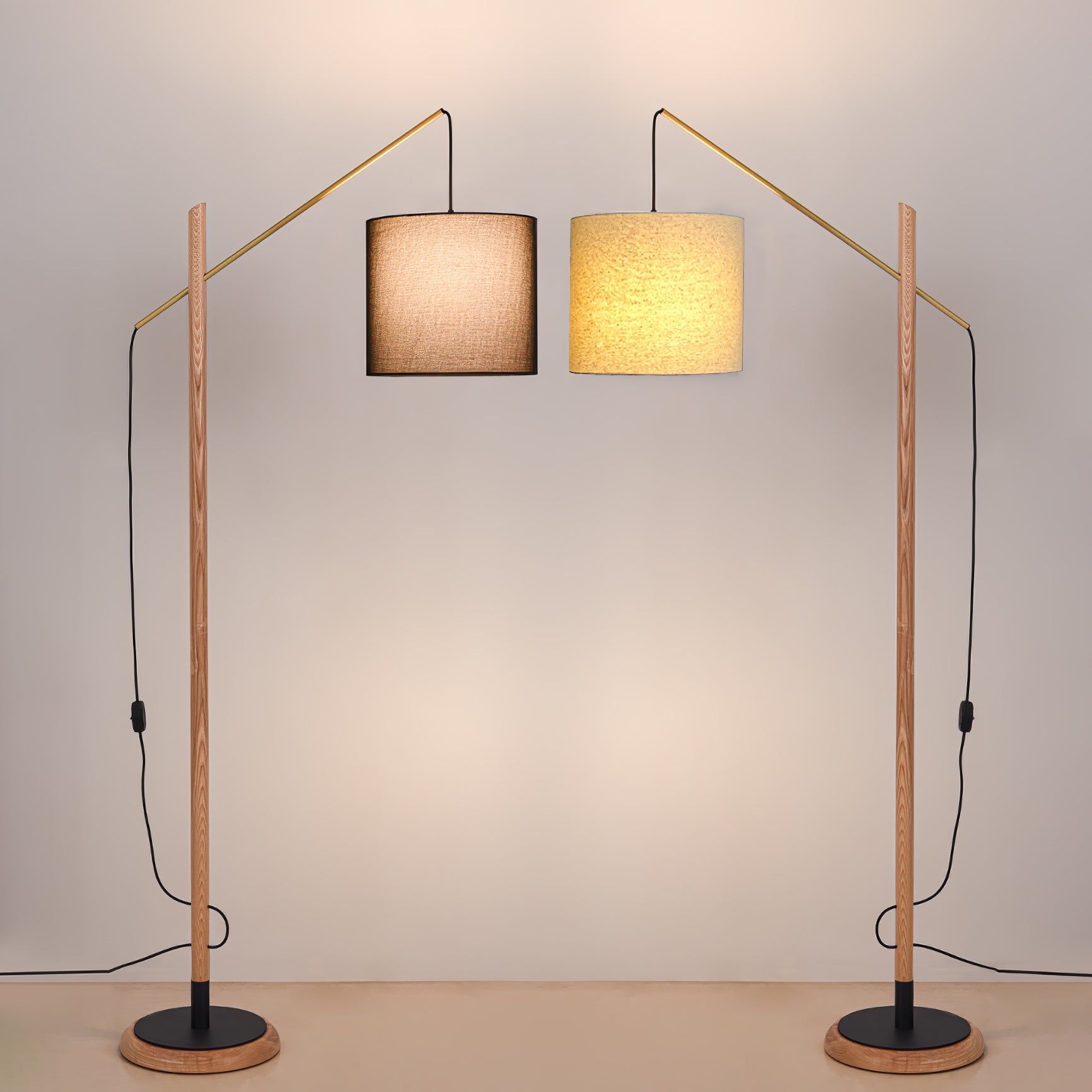 Nyvariol Minimalist Wood Floor Lamp - Letslighting