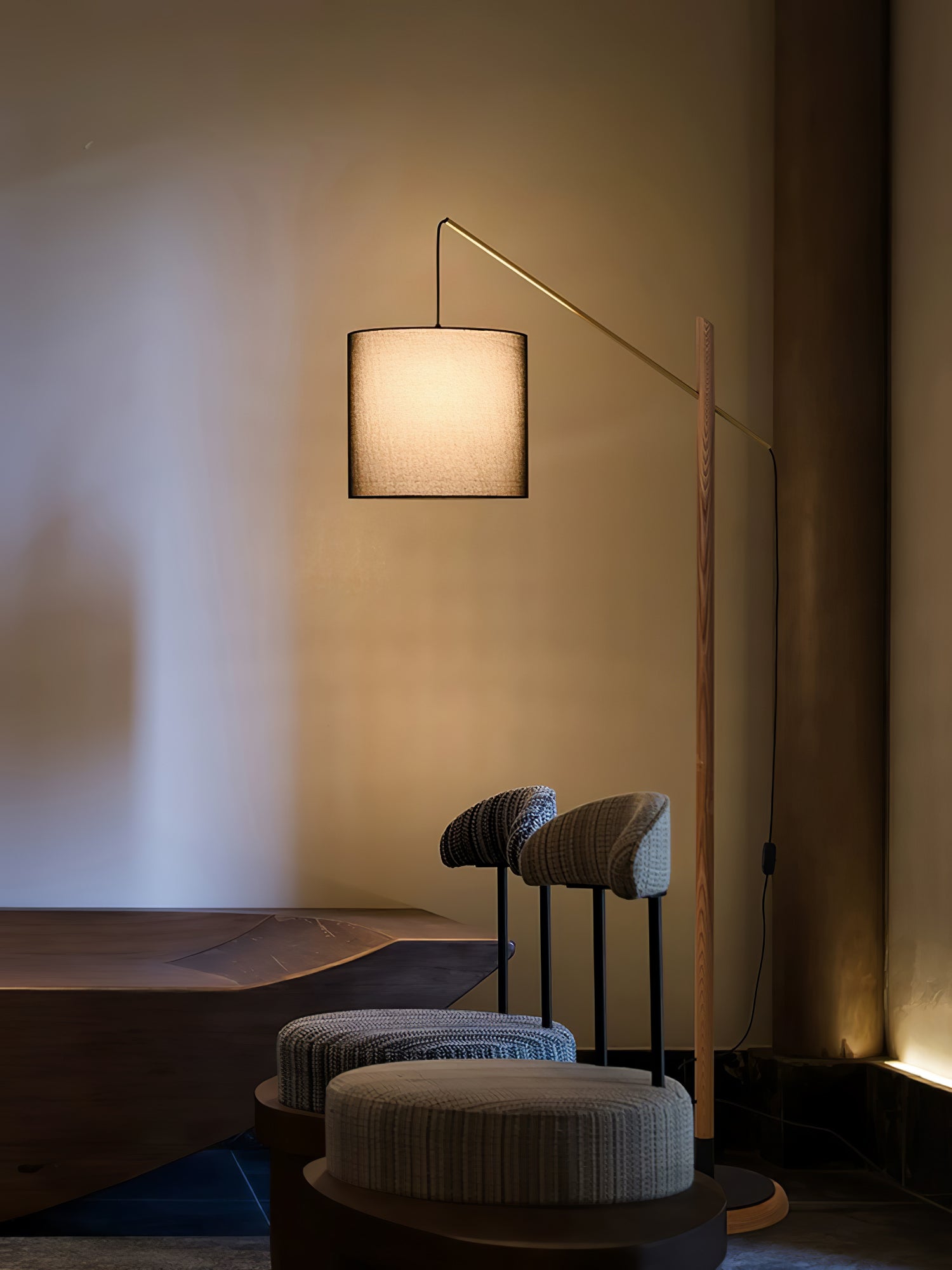 Nyvariol Minimalist Wood Floor Lamp - Letslighting