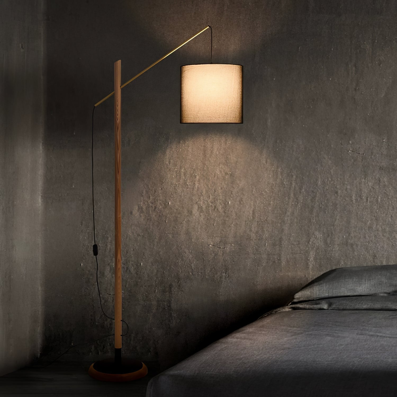 Nyvariol Minimalist Wood Floor Lamp - Letslighting