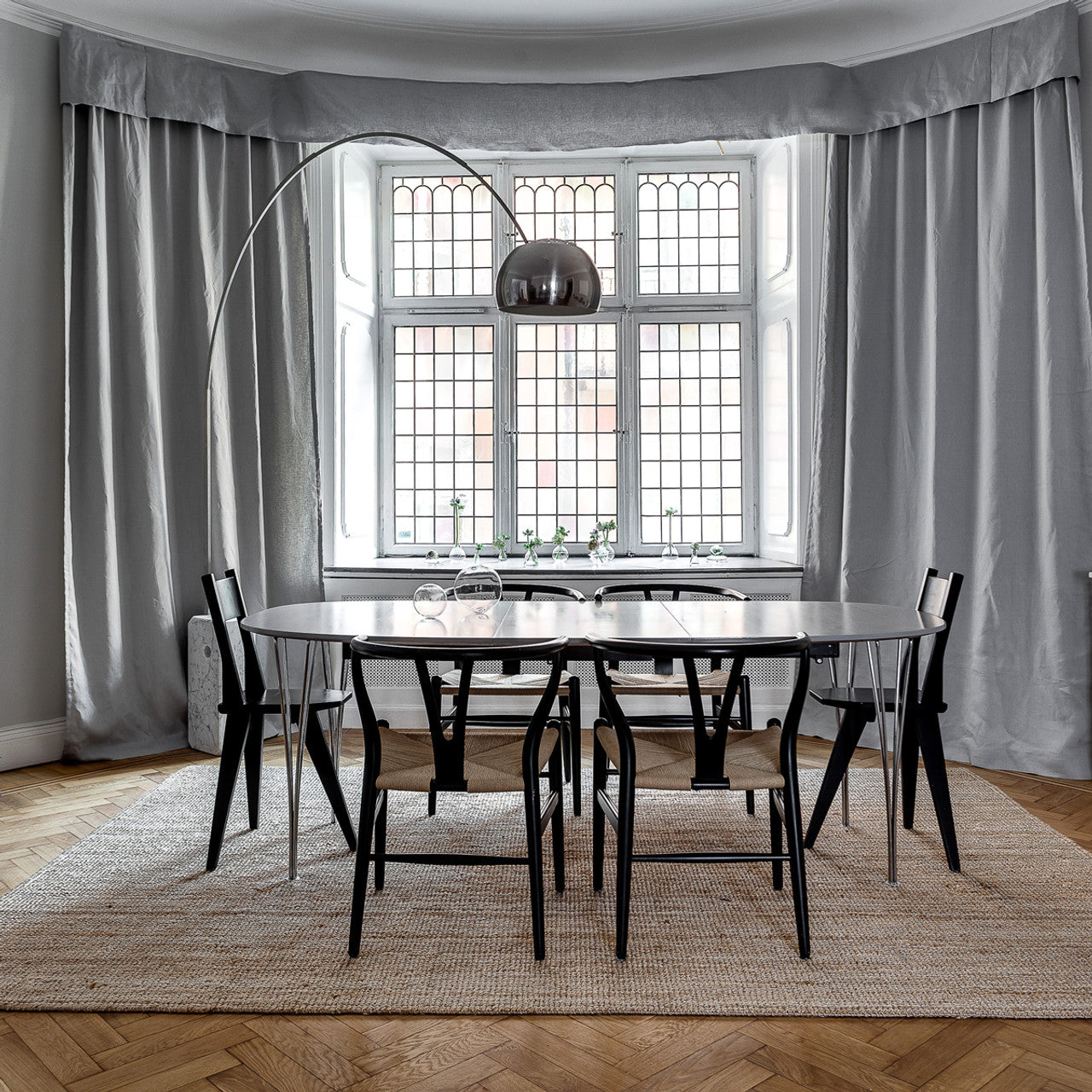 Alevra Steel Marble Floor Lamp - Letslighting