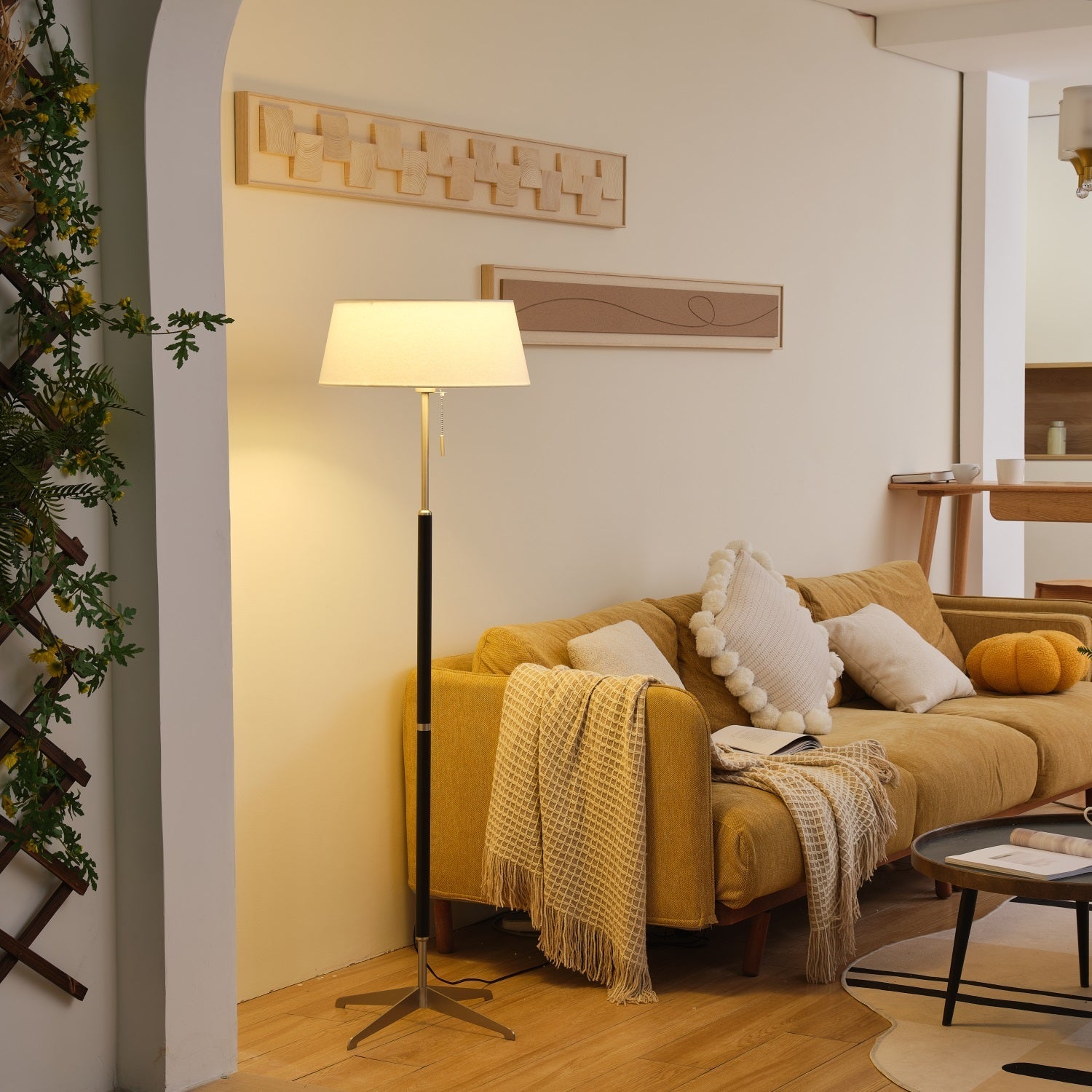 Eliana Modern Metal Floor Lamp - Blowlighting