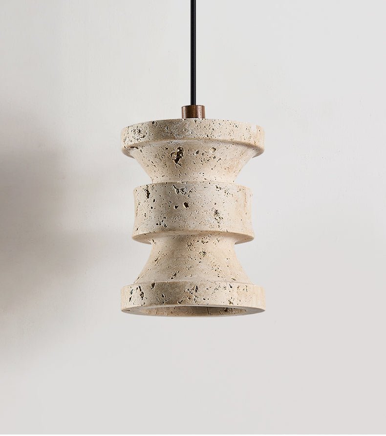 Ardelle Modern Travertine Pendant Light