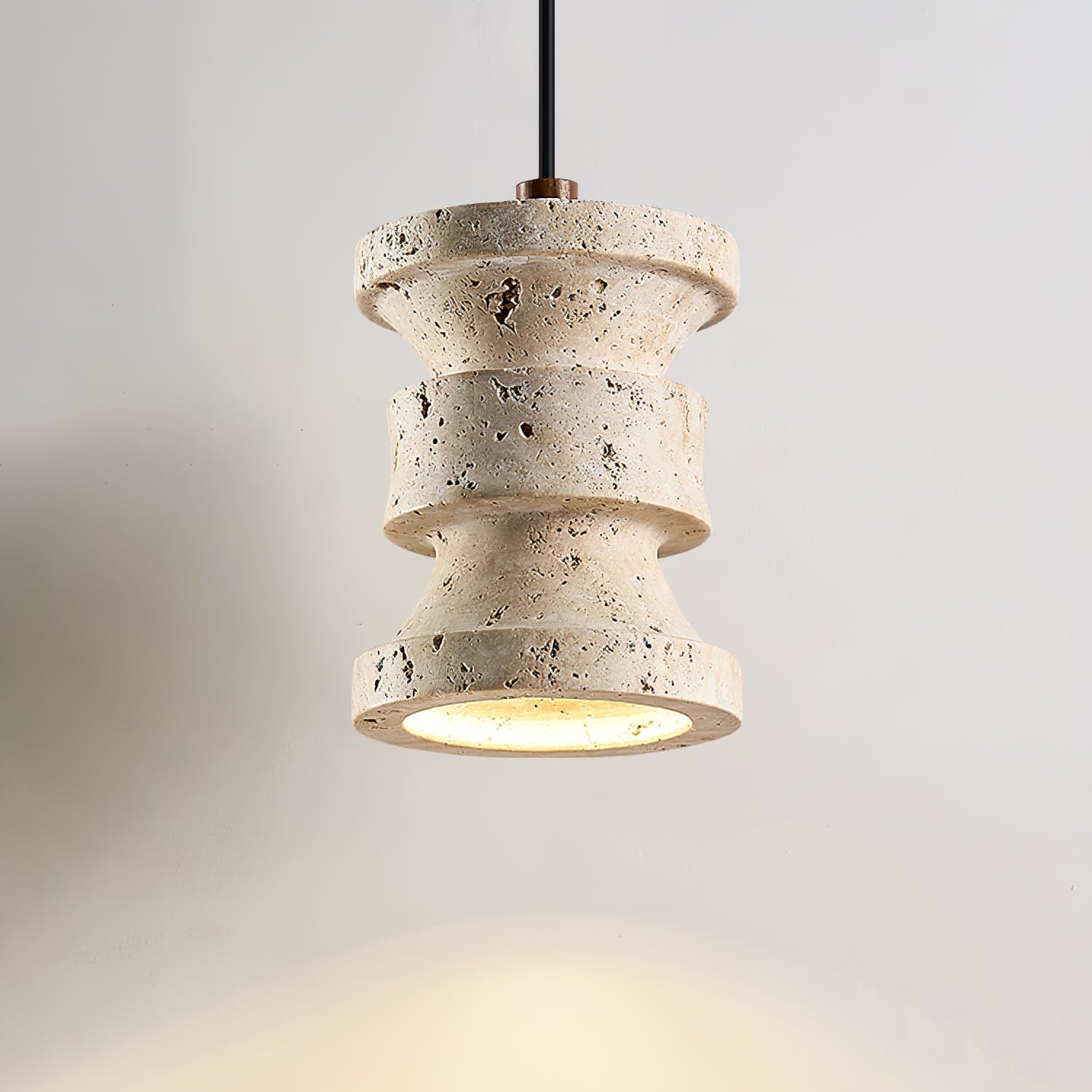 Ardelle Modern Travertine Pendant Light