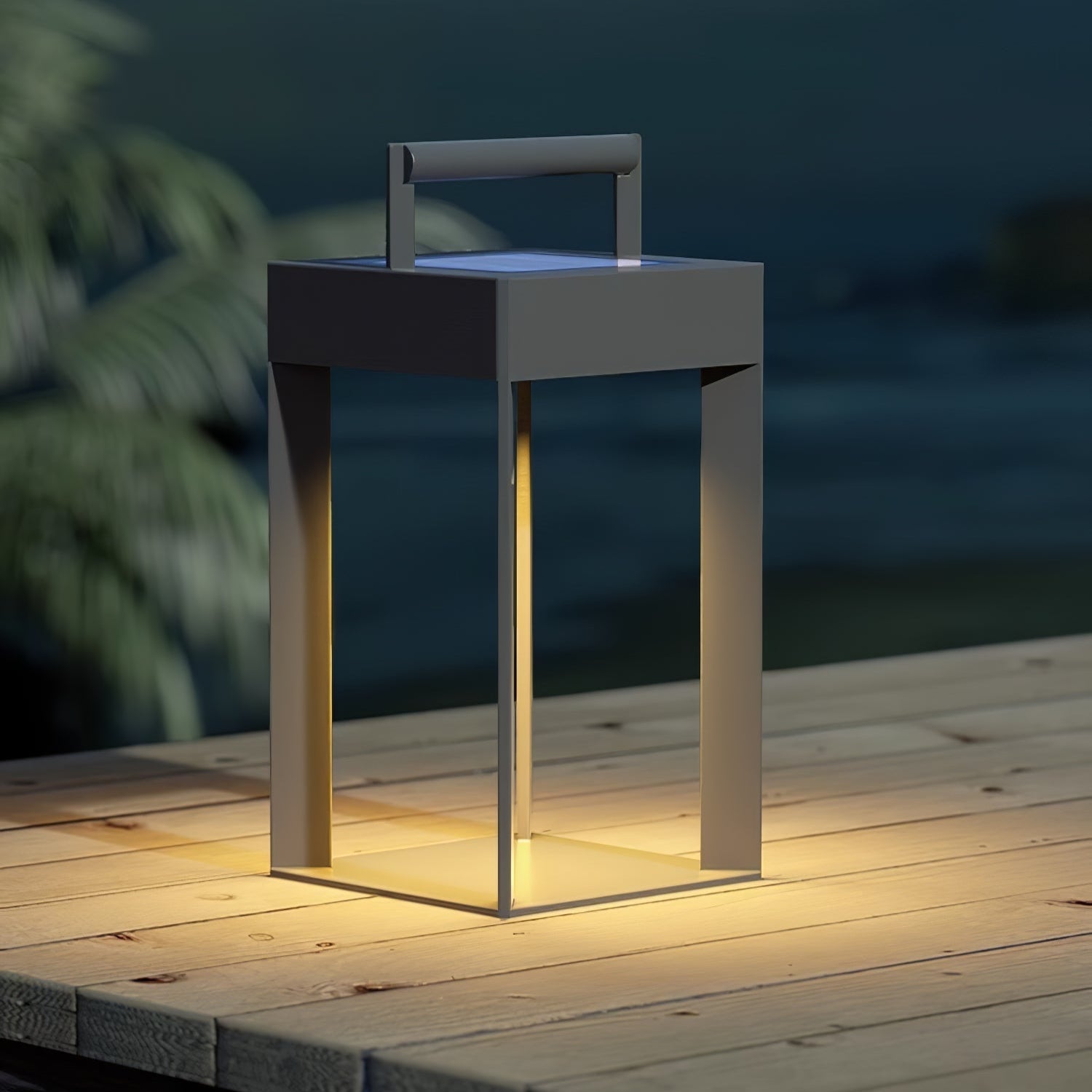 Ray Solar Lantern Outdoor Lamp Minimalism - Letslighting