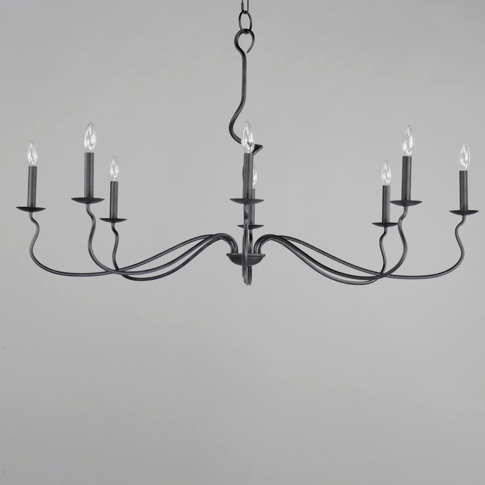 Rauduvyo Modern Candle-style Industrial Chandelier - Letslighting