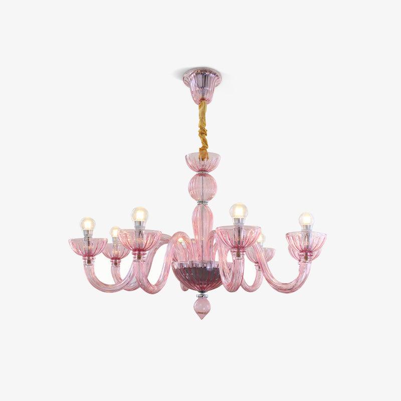 Lustra Chandelier Murano Glass Elegant Handcrafted - Letslighting