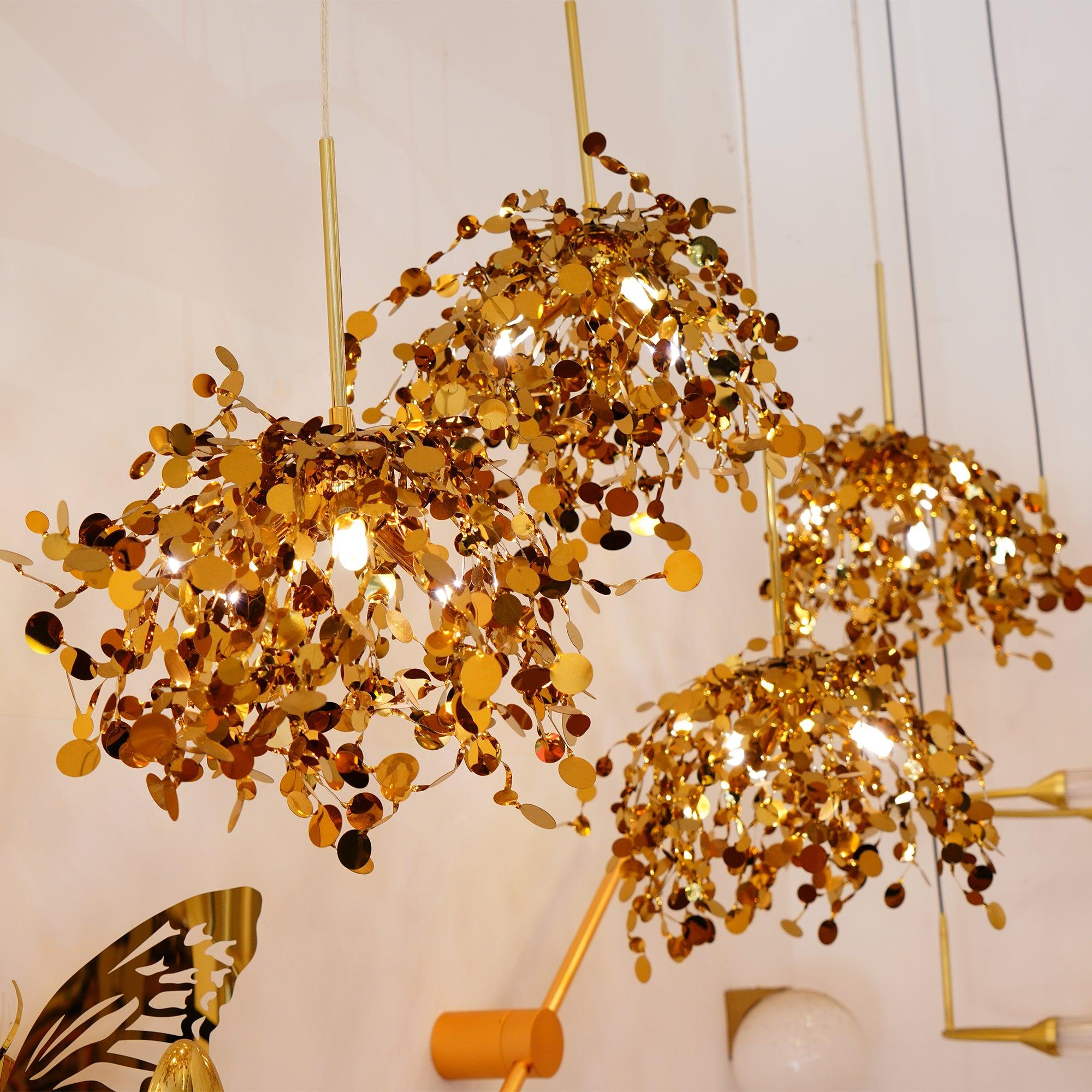 Lustra Pendant Lamp lic Disc Cloud - Letslighting