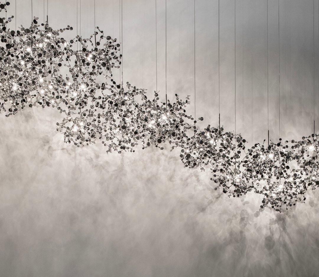 Lustra Pendant Lamp lic Disc Cloud - Letslighting
